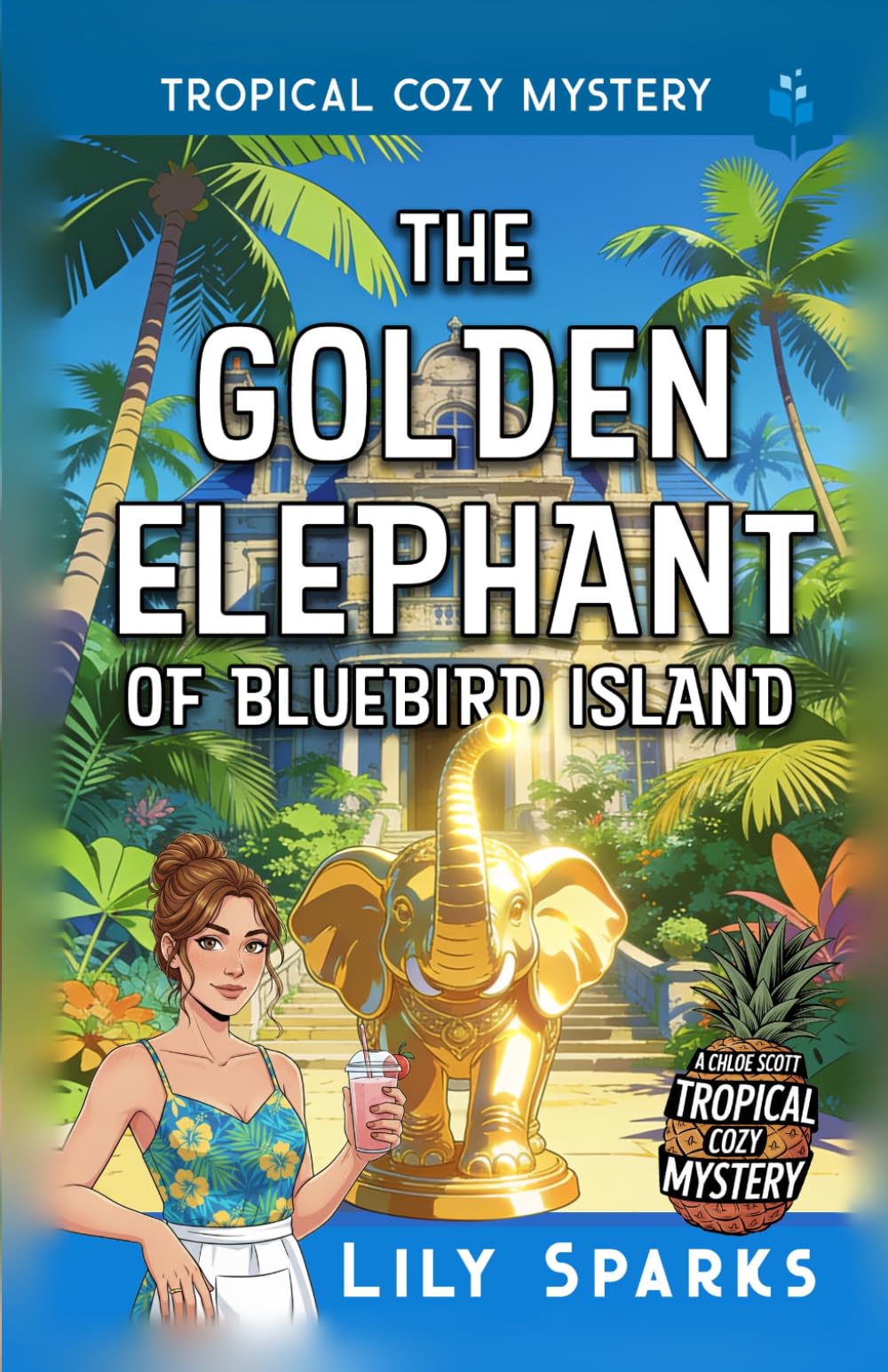 The Golden Elephant of Bluebird Island: Tropical Cozy Mystery (A Chloe Scott Tropical Cozy Mystery)