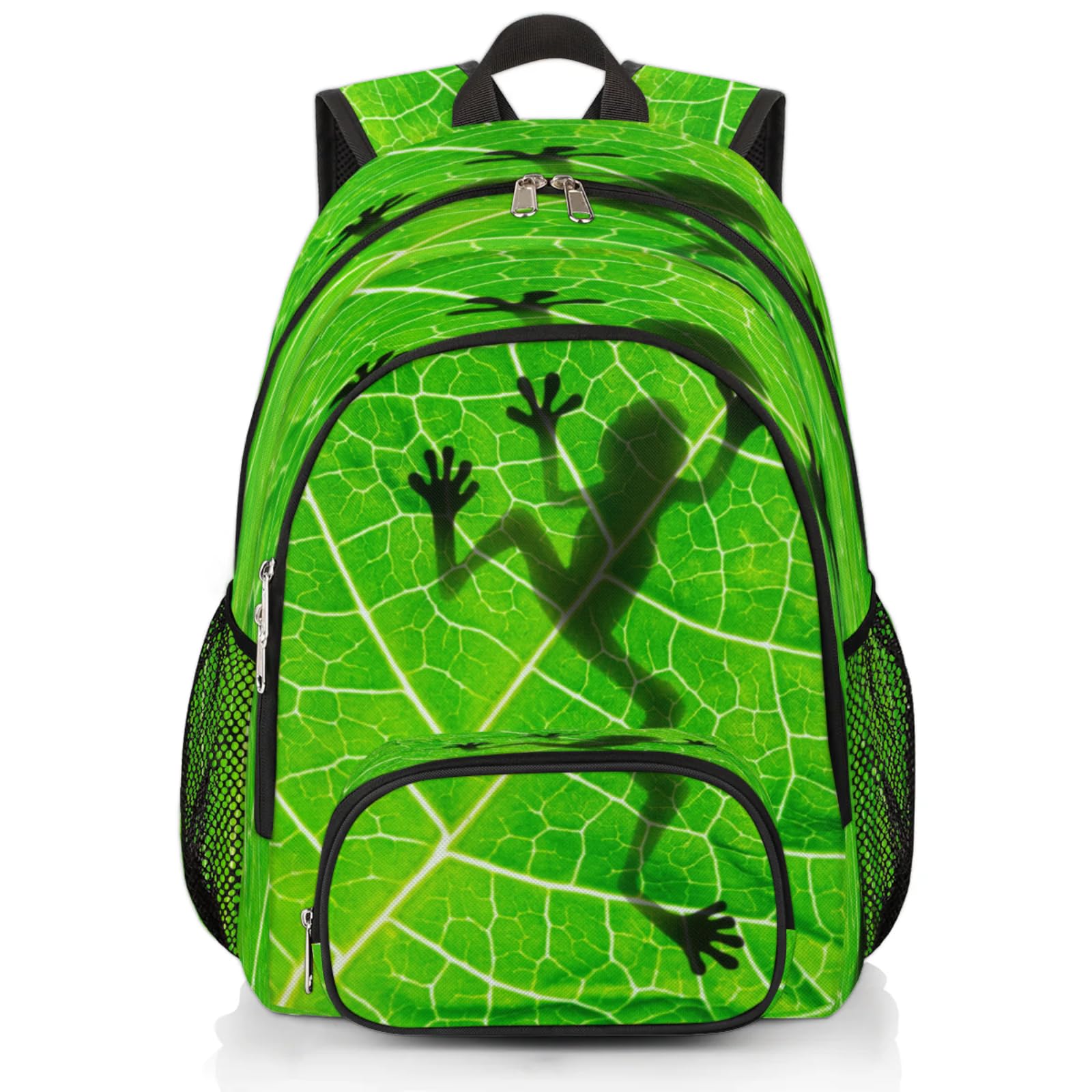School Backpack for Men Women Laptop Backpack Bookbag for Kids Students College Business Travel with Chest Strap 16