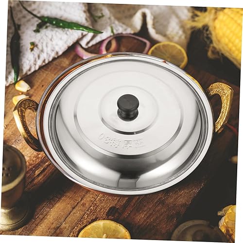 Miniatura 7 de Recipientes pequeños de vidrio con tapa universal Tapa de tapa para ollas, tapa de acero inoxidable, se adapta a todas las ollas, sarteneswoks de 8