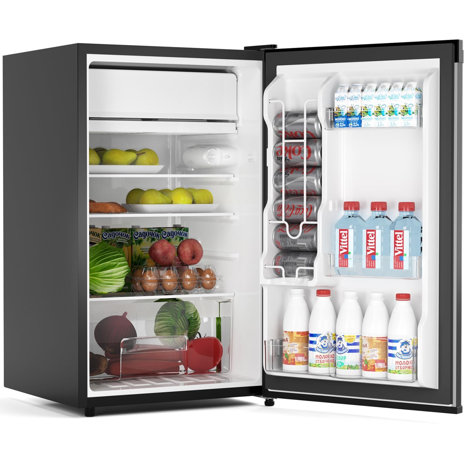 PeacefulHues YodxmH6kcvmbo-hGwp9dNQ5ES4m 4.3 cu ft Compact Freezer Black