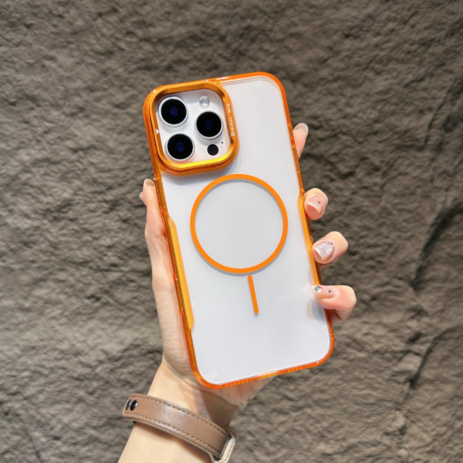 Amazon.co.jp: スマホけーすあいフォン16 Plus Magsafe対応 クリア