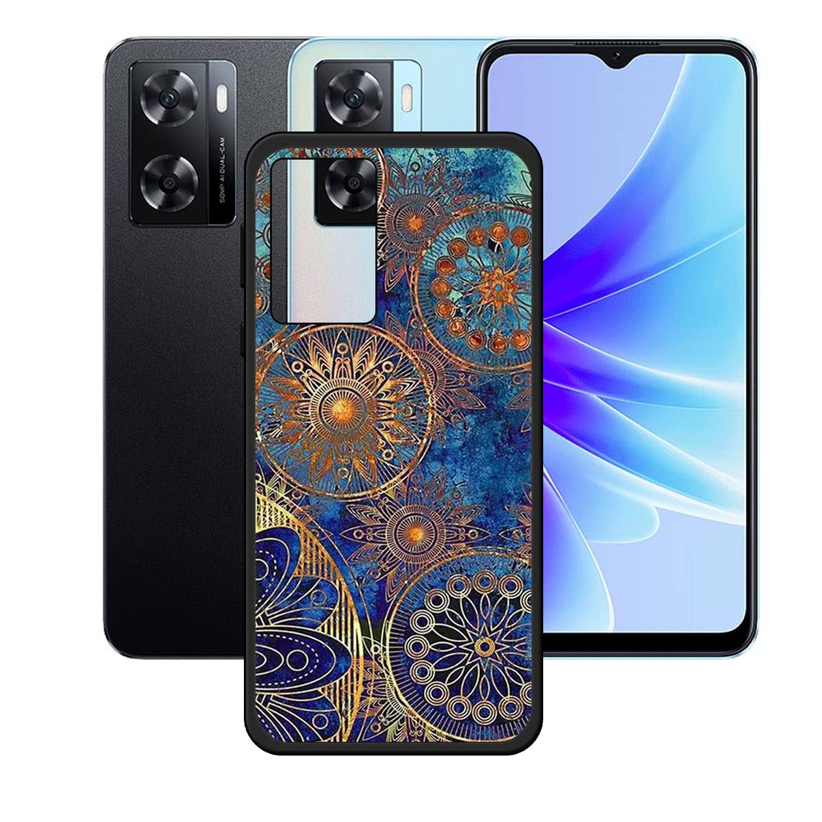 LMLQSZ Custodia Per Oppo A57S, Ultra Sottile Morbido TPU