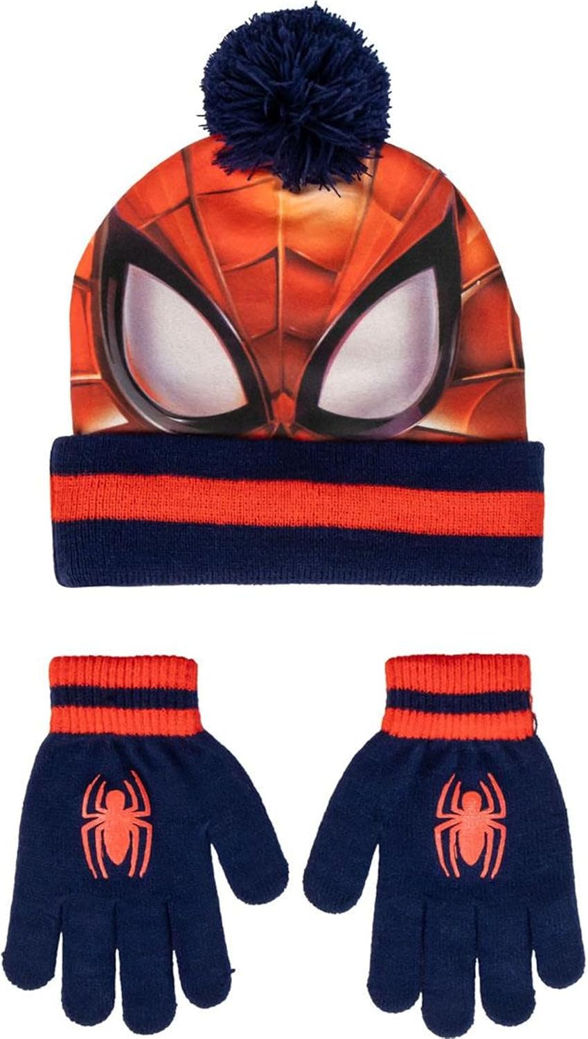 Cerda Unisex Kid's Hat Cap and Gloves set, Multicoloured, Medium