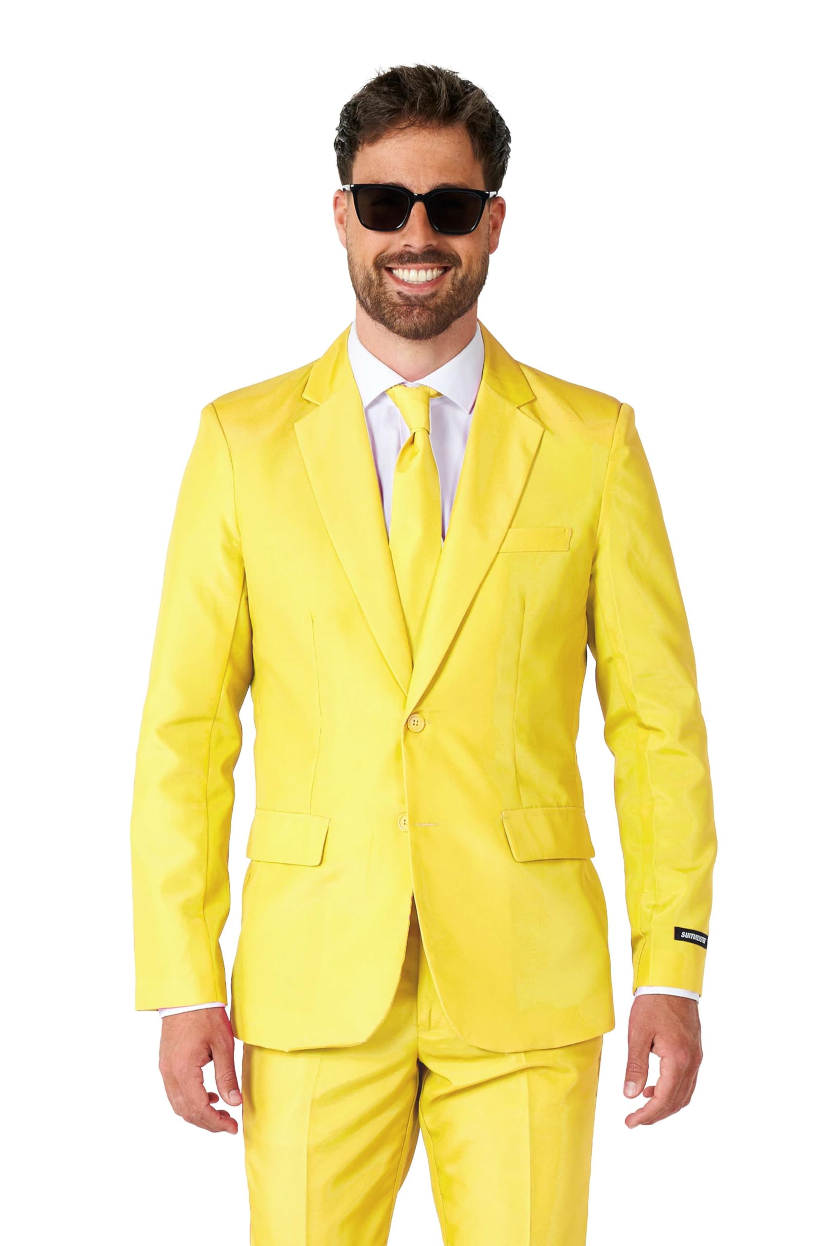 Suitmeister Hombre Juego de Pantalones de Traje de Negocios