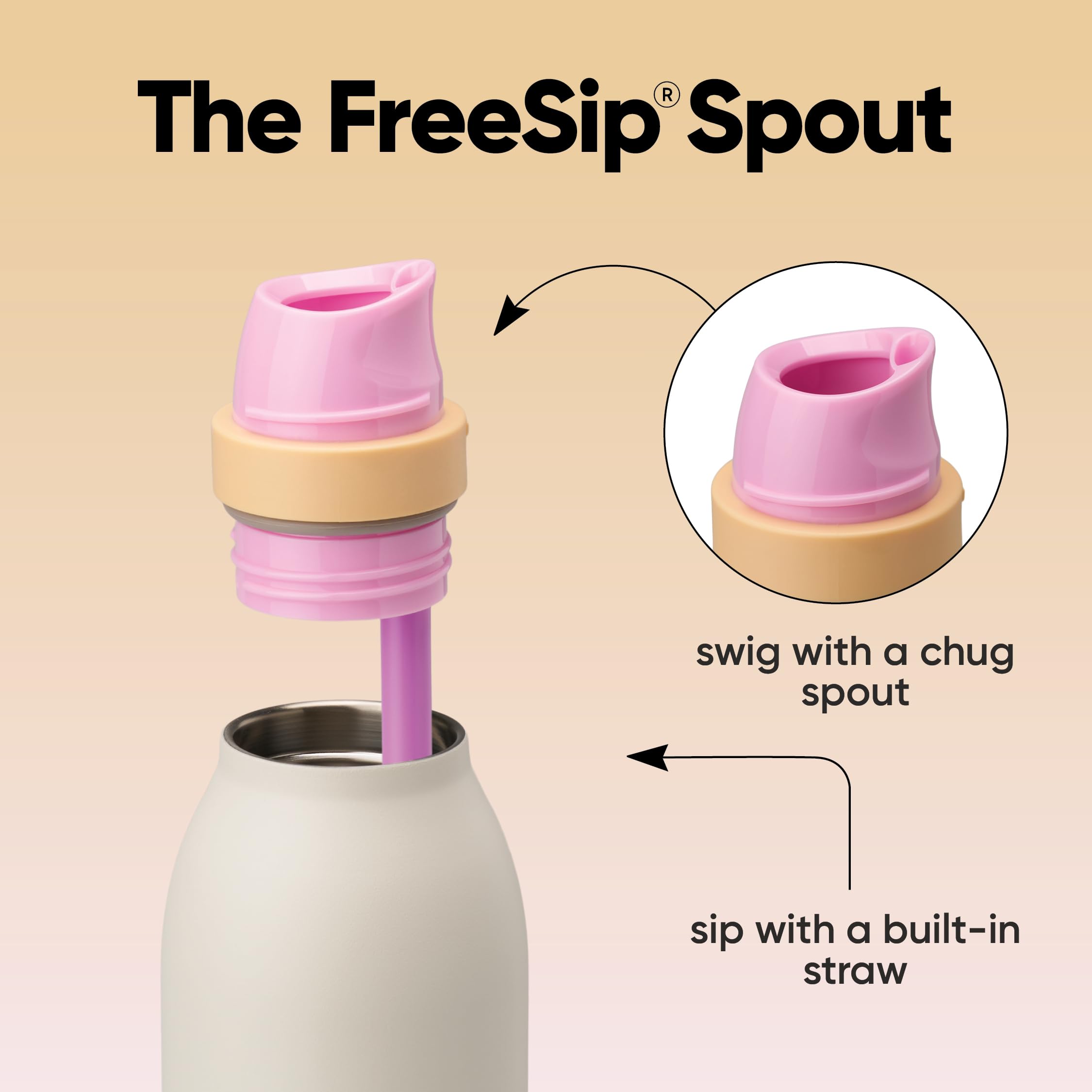 Amazon.com: Owala FreeSip Twist Insulated Stainless Steel Water