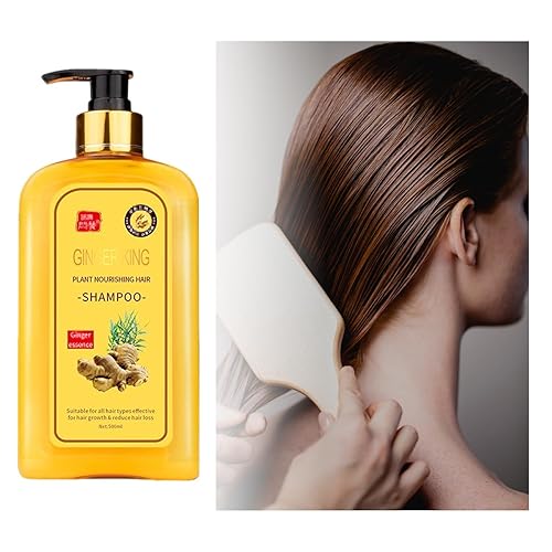Ginaday - Champú instantáneo de jengibre para el crecimiento del cabello, champú anticaídas de jengibre, champú de jengibre para el crecimiento del
