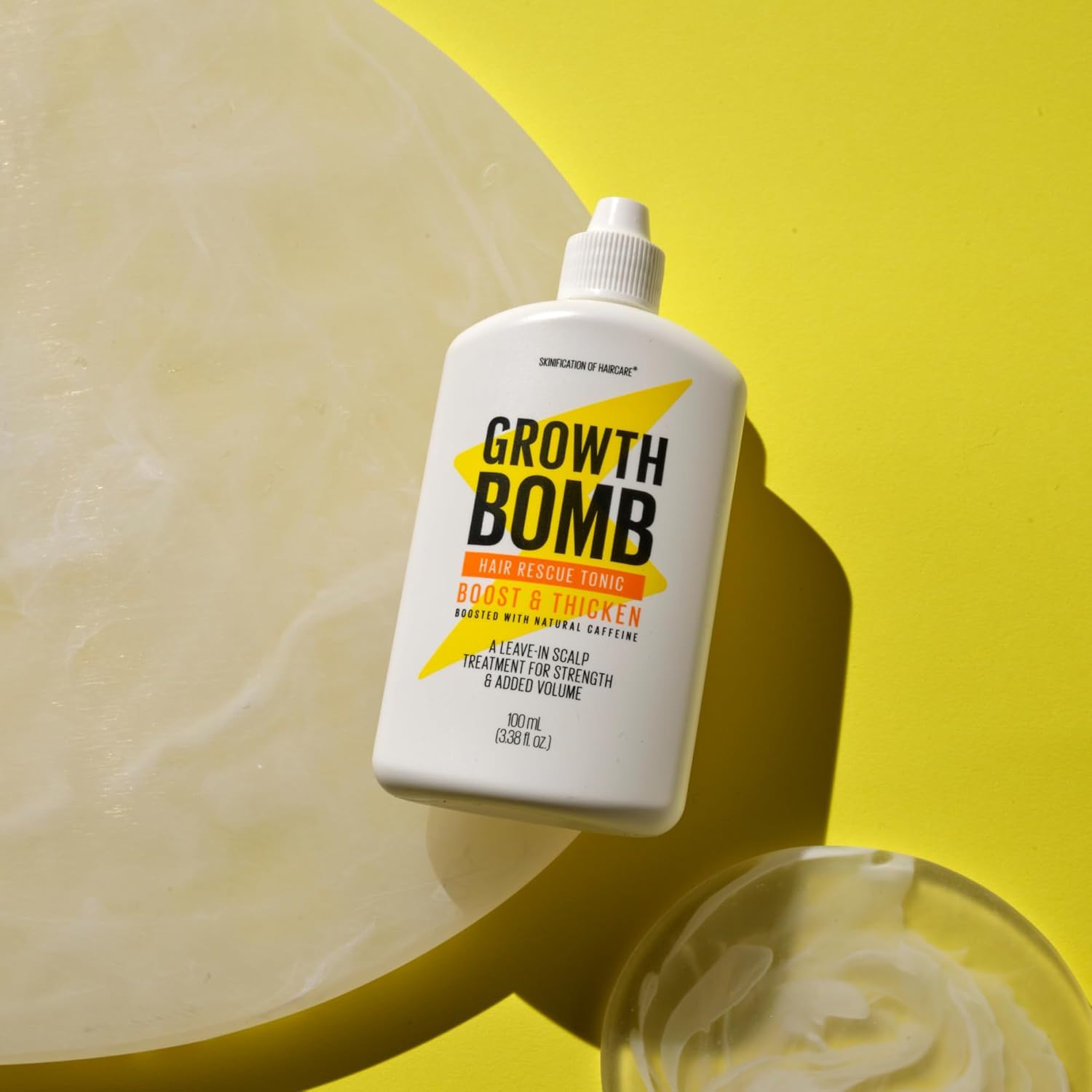 Growth Bomb Hair Rescue Tonic - Hair Care & Scalp Tonic for Growth, Root Serum for Women & Men with Natural Botanicals, Use Daily on Thick or Fine Strands to Prevent Loss - 100 mL - Image 7