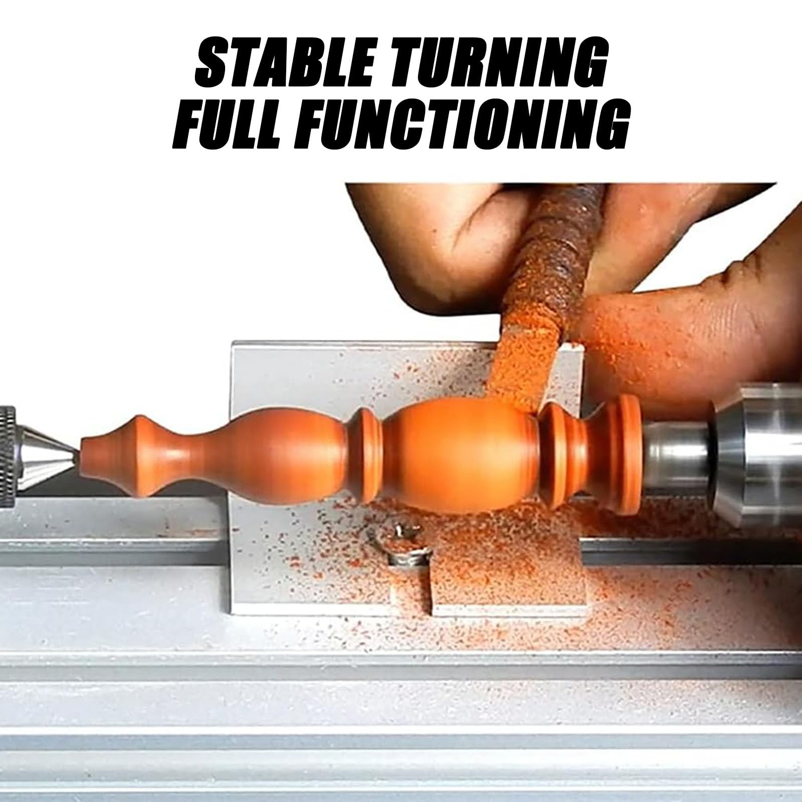 Mini Máquina De Torno Para Carpintería, Torneado De Madera, Taladrado, Tallado, Pulido Y Pulido, Juego De Herramientas De Torno Compacto De Mesa