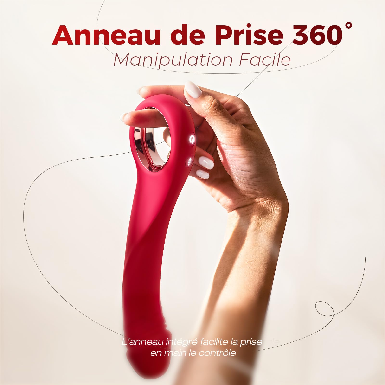 Gode Vibromasseurs Feminin Clitoridien va et vient Sex Toys, 7 Modes Poussées & 10 Vibrations Silencieux Silicone Vibromasseur Sextoy, Gode femme Sex Vibro, Vibrateures Sextoyse Couple Plaisir