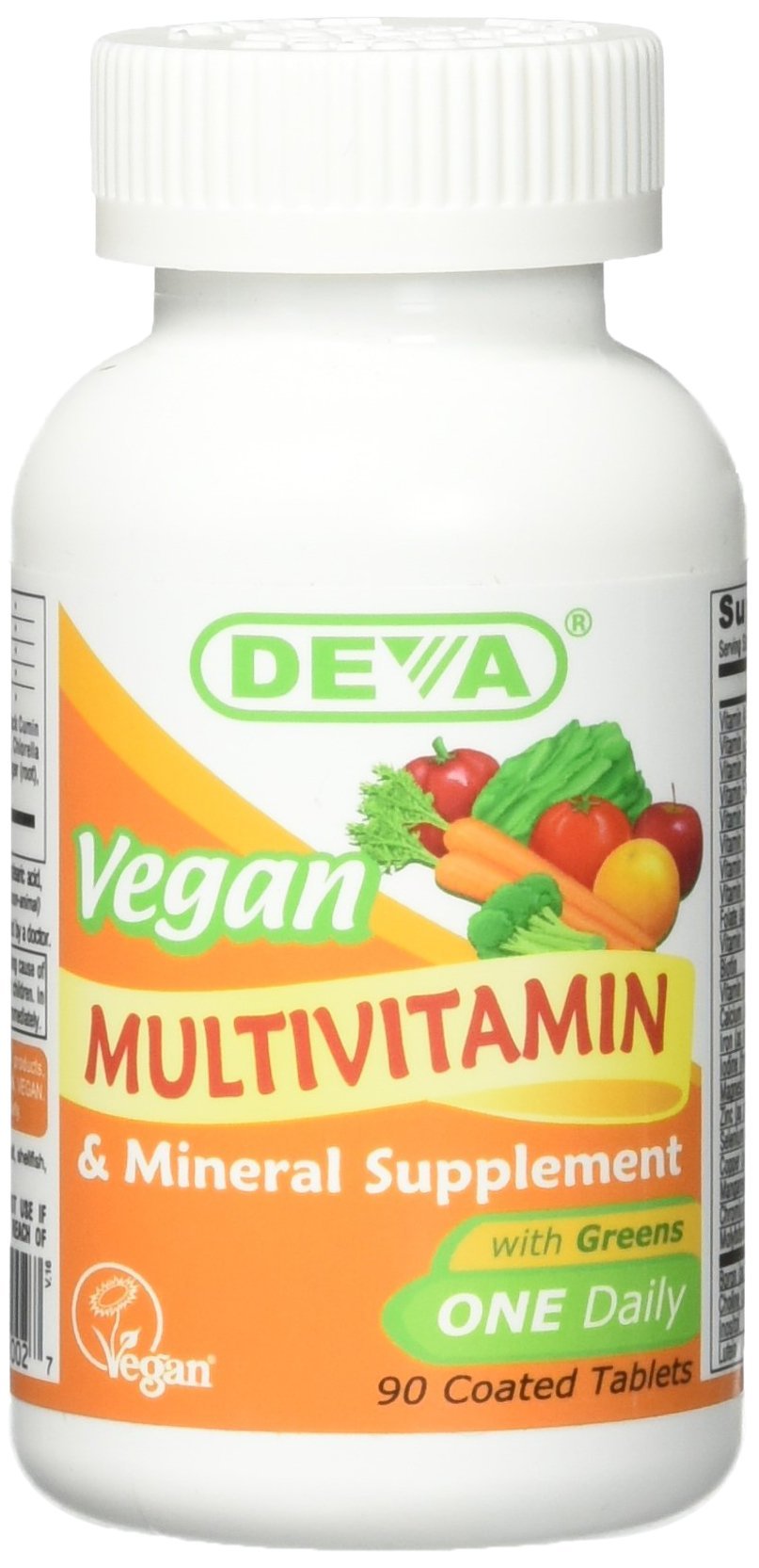 DEVAVegan Multivitamin and Mineral Supplement - 90 Coated Tablets
