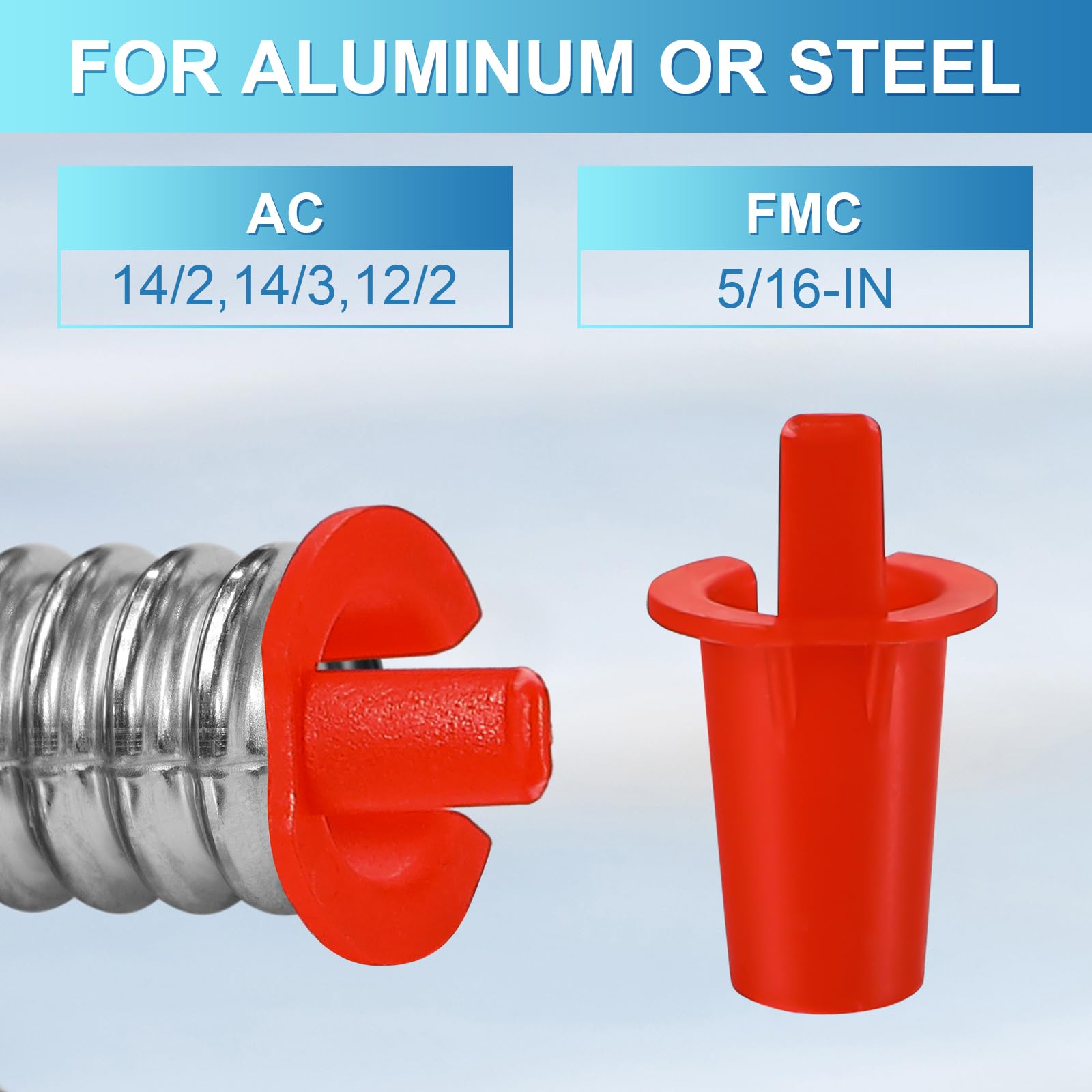 BBTO 200-pack 5/16 Inch Anti-short Bushing 3/8 Inch