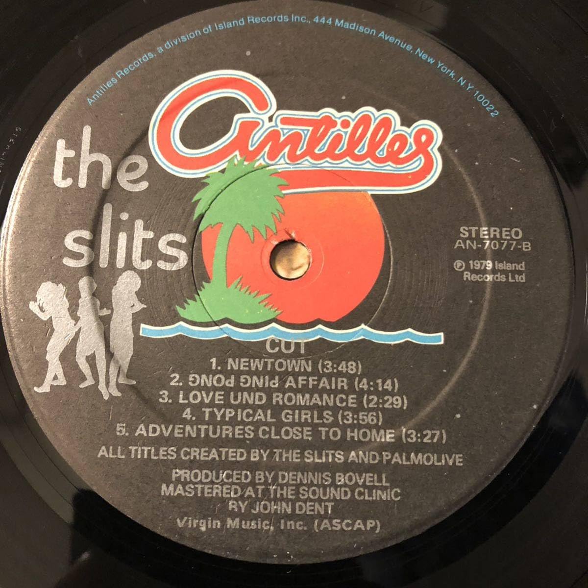 Amazon.co.jp: オリジナル盤 The Slits Cut レコード LP ザスリッツ 