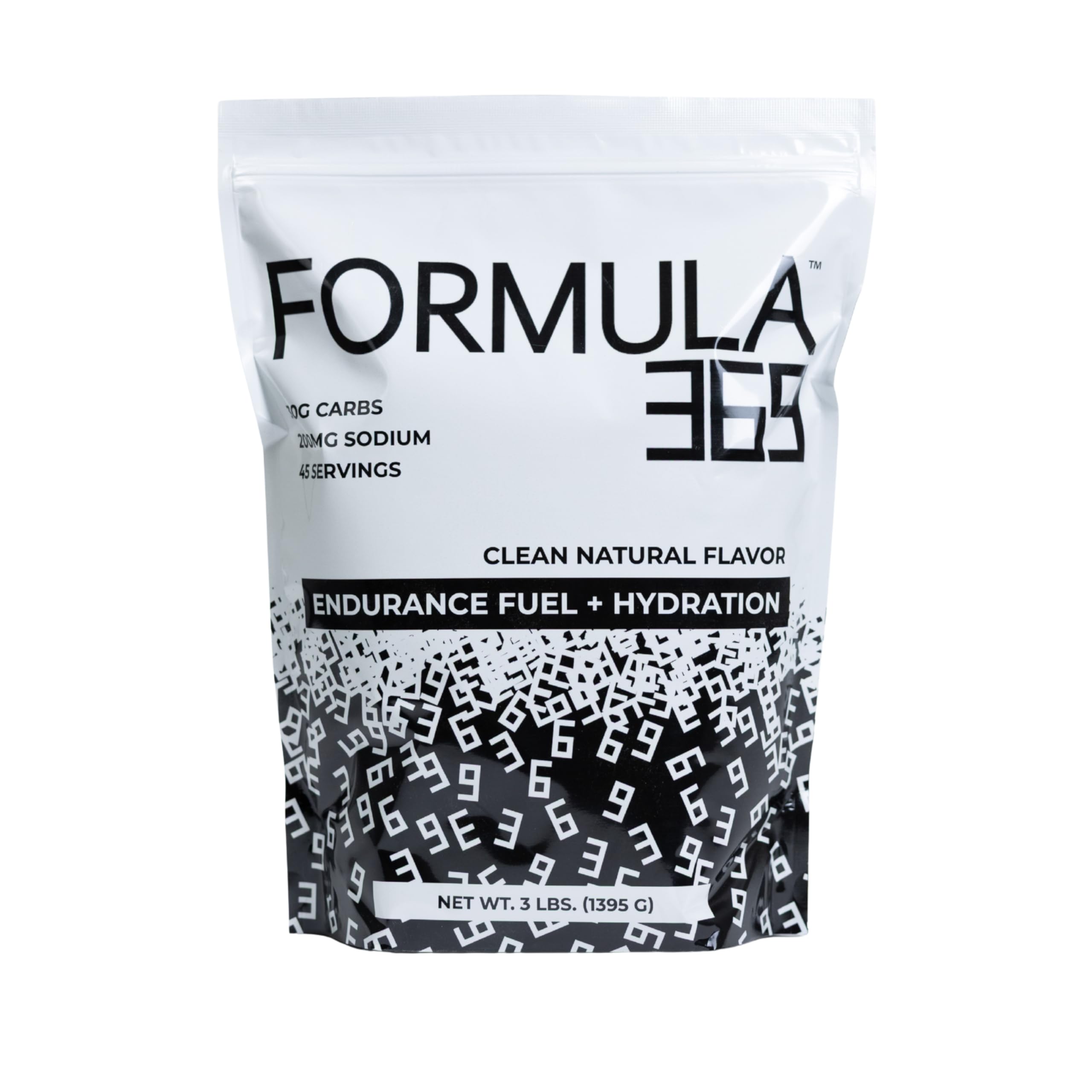 Formula 369 Endurance & Energy Drink Mix – 30g Carbs + Electrolytes | Dual Carb Powder for Athletes | Vegan | (3 lb, Unflavored)