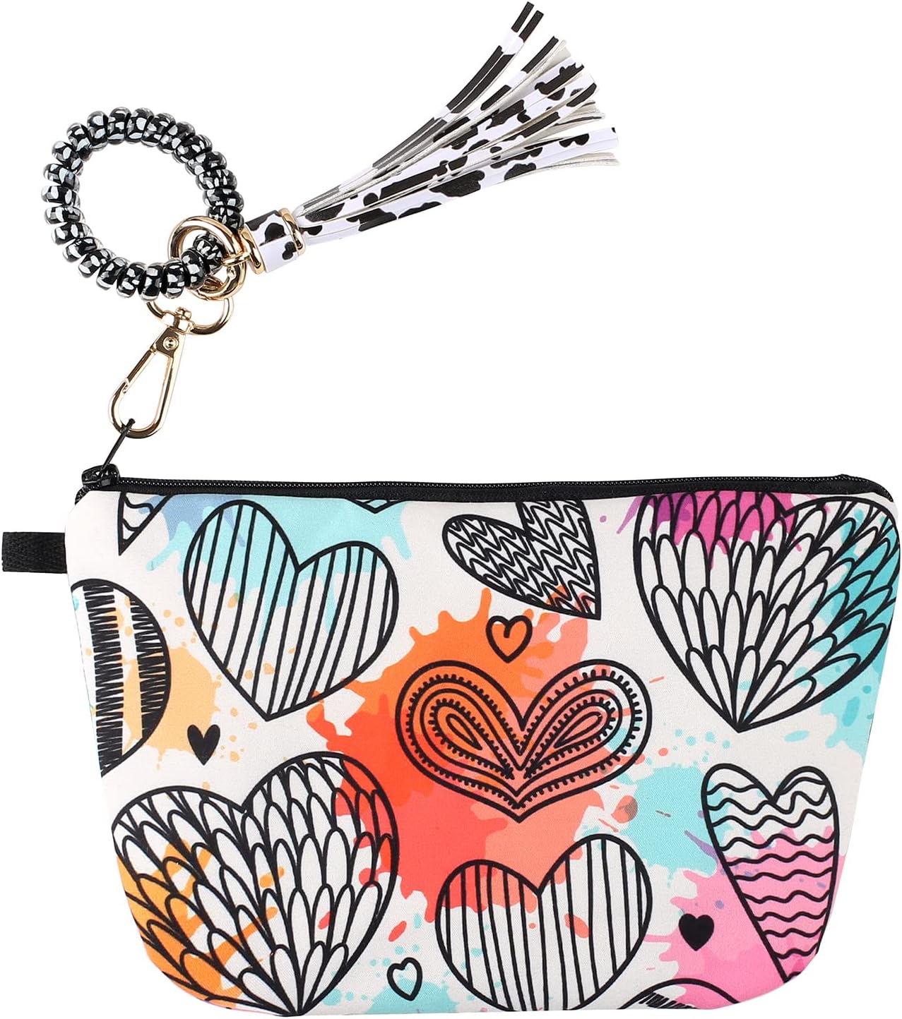 Vimdier Printed Cosmetic Bag, Makeup Multifunctional