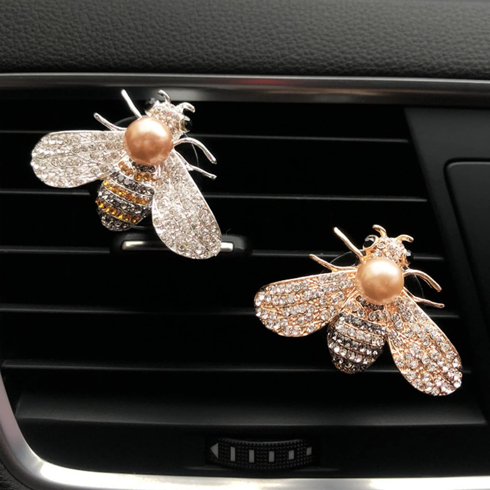 CYG&CL Bling Bee Air Vent Clips