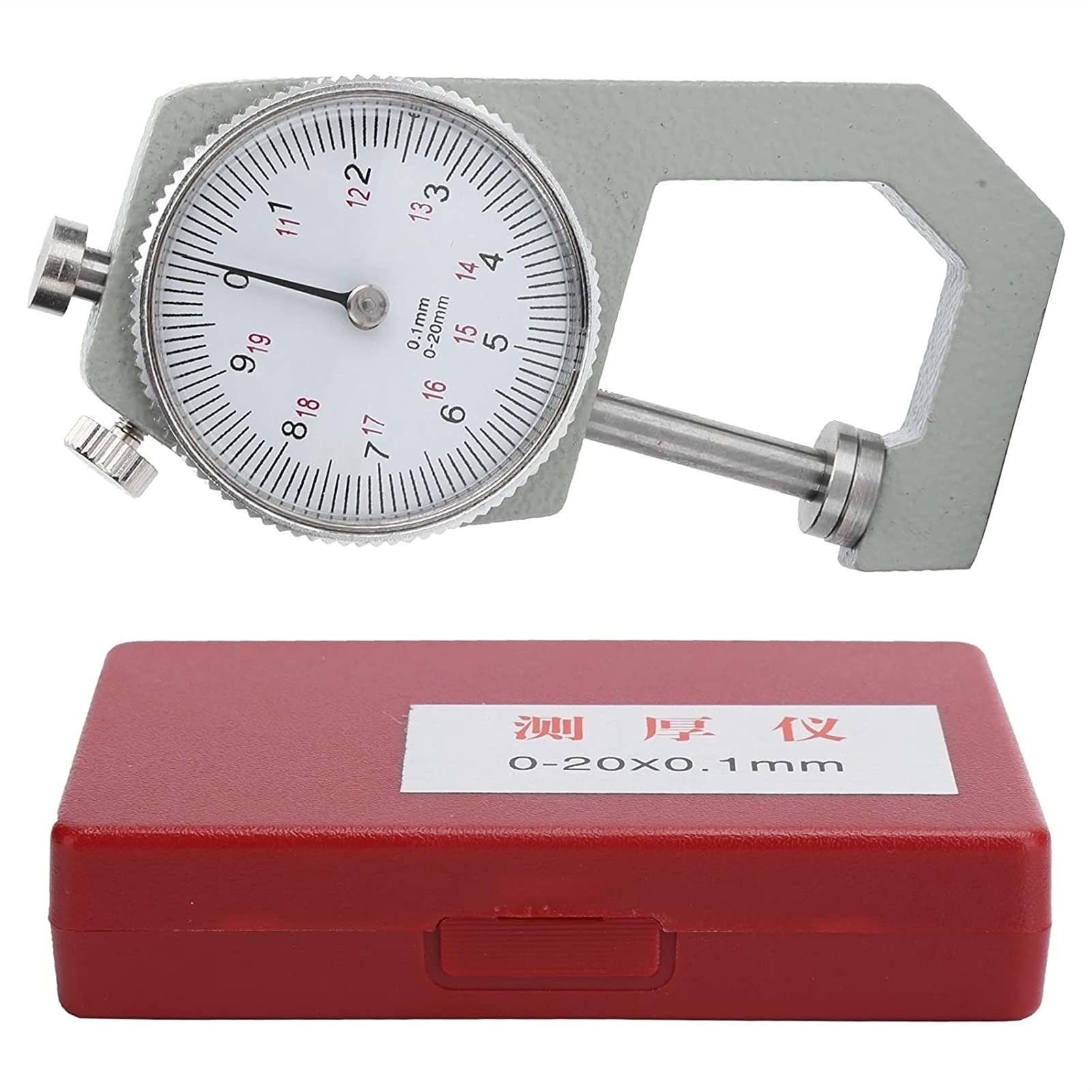 WDX- Calibro in pelle, 0? 20 millimetri di spessore del calibro di spessore accurato calibro di spessore oz for gioielli gioielli orologio di carta orologio digitale spessori di spessore del calibro i