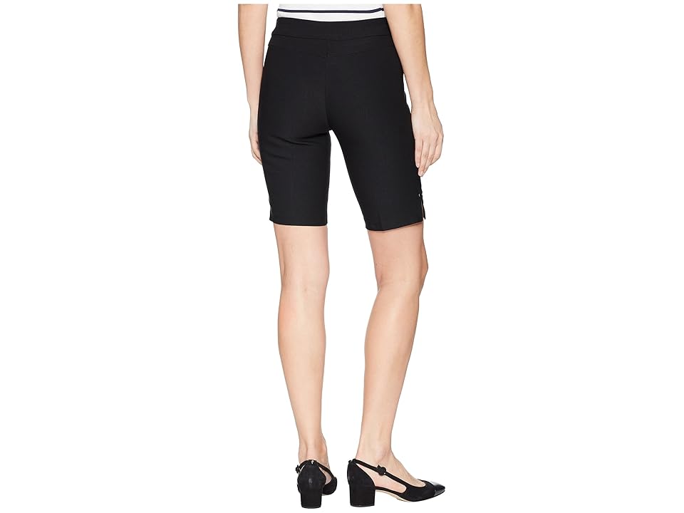 

Tribal Stretch Bengaline 10 Pull-On Flatten It Shorts (Black) Women's Shorts