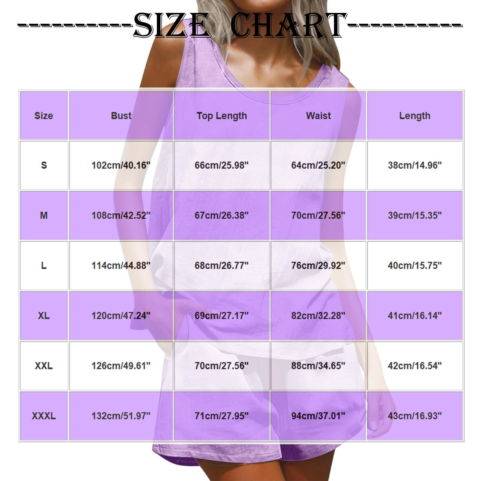 Zweiteiler Damen Sommer Leinen Tank Top und Shorts 2-Teilig Ärmellos Musselin Hosenanzug Leichte Einfarbig Outfits Atmungsaktiv Freizeitanzug Loungewear mit Taschen
