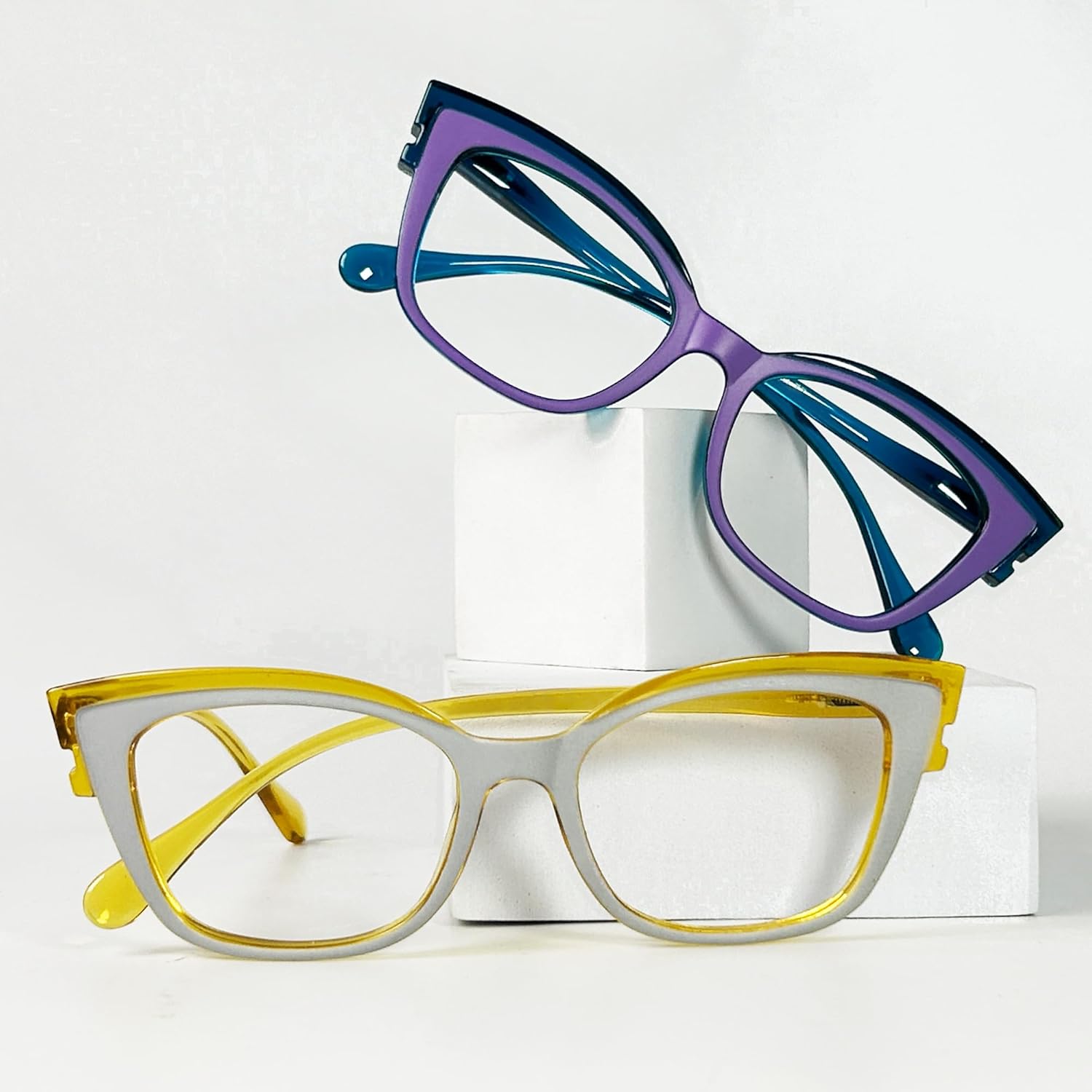 Eyekepper 5-pack Reading Glasses for Women Cat Eye Stylish Readers