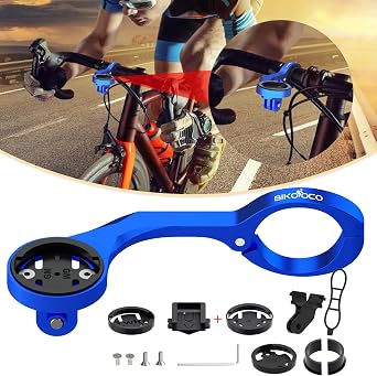 Out Front Cycling Computer Mount - Garmin Bike Mount for Garmin Edge 200 500 510 520 800 810 820 1000 1030,Bike Computer Mount Compatible with Road Bike GPS Computer,Garmin,Combo