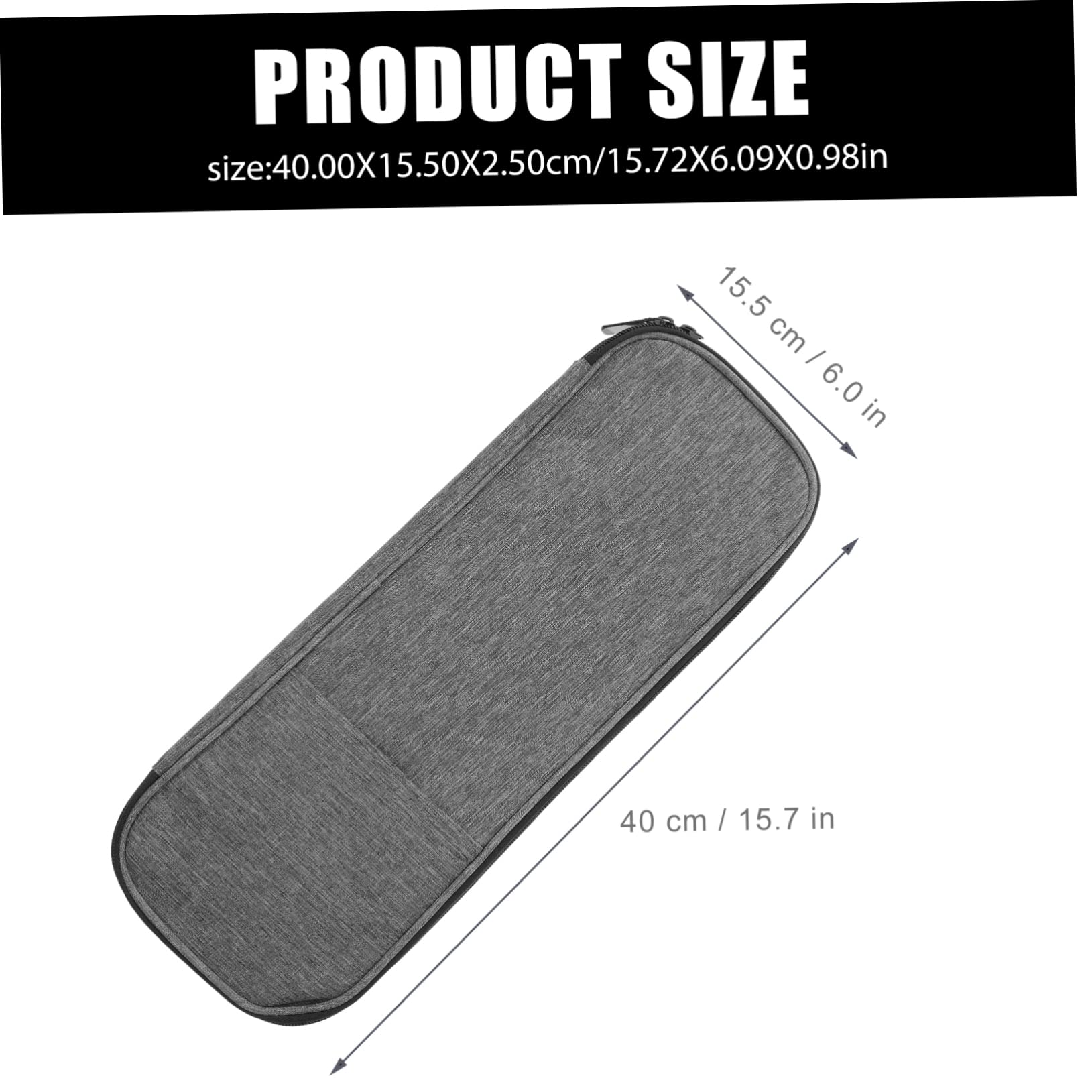 NUOBESTY Crochet Yarn Holder Bag Knitting Tool Organizer Storage Pouch for Hooks