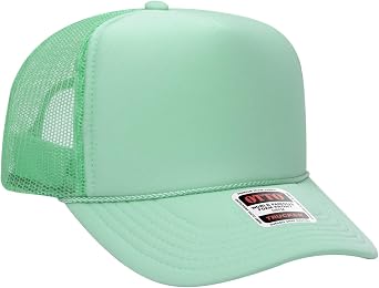 OTTO Cap 5 Panel High Crown Mesh Back Trucker Hat | Bulk Packs