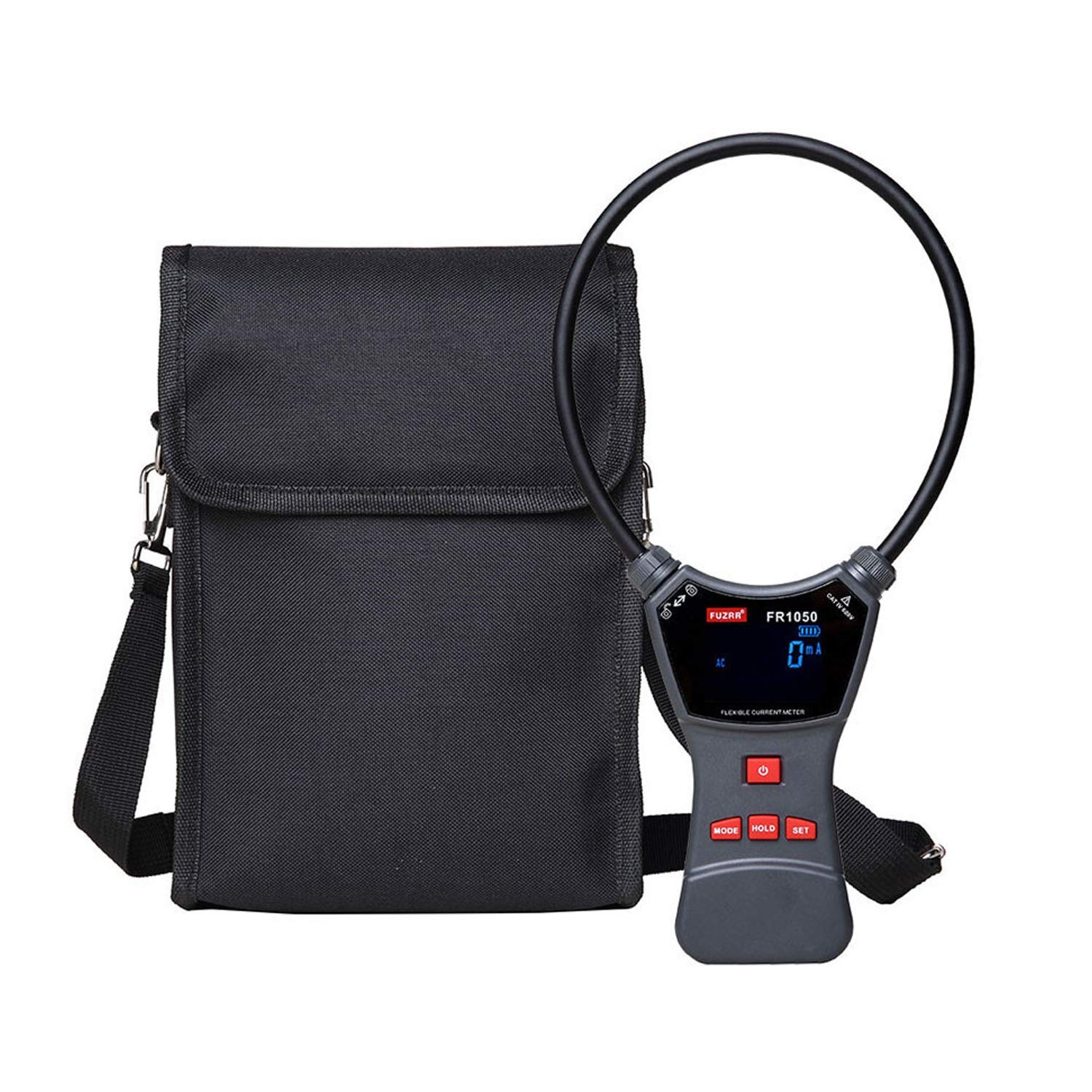 Comprobador de Tierra, 10000A Flexible Auto Digital AC Current Clamp Meter FR1050