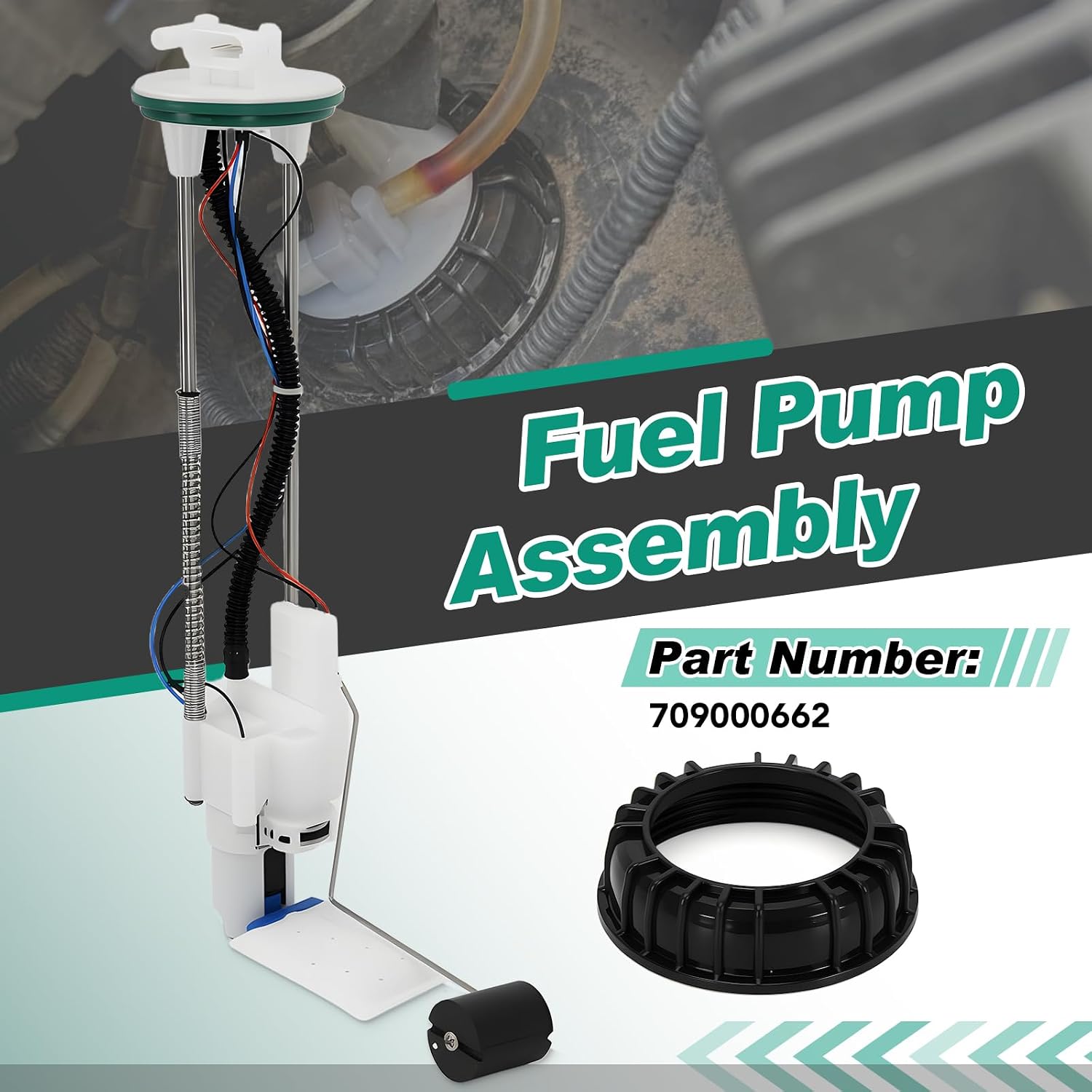 709000662 Fuel Pump Assembly 47-1025 Compatible with Can-Am Defender 500 500R 800 800R 1000 HD5 HD8 HD10 Max Pro DPS XT XMR XTP 4x4 2016-2021