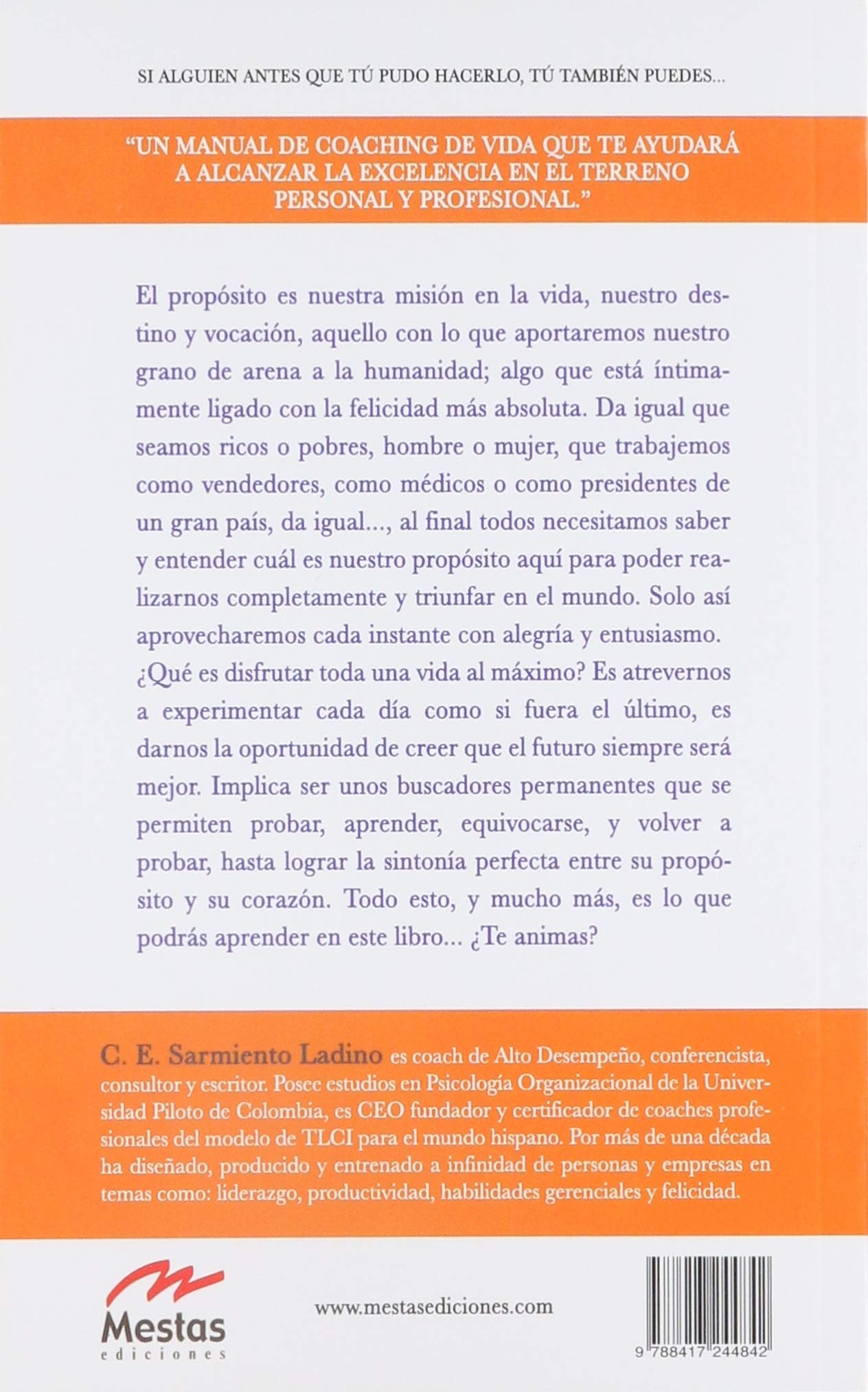 Descubre tu propósito para triunfar en el mundo: Un manual de coaching de vida que te ayudará a alcanzar la excelencia en el terreno personal y profesional: 33 (Tú puedes)