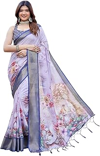 yashika Women's Banarasi Kanjivaram Art Silk Saree|Sarees for Women Ethnic Wear-picture-35