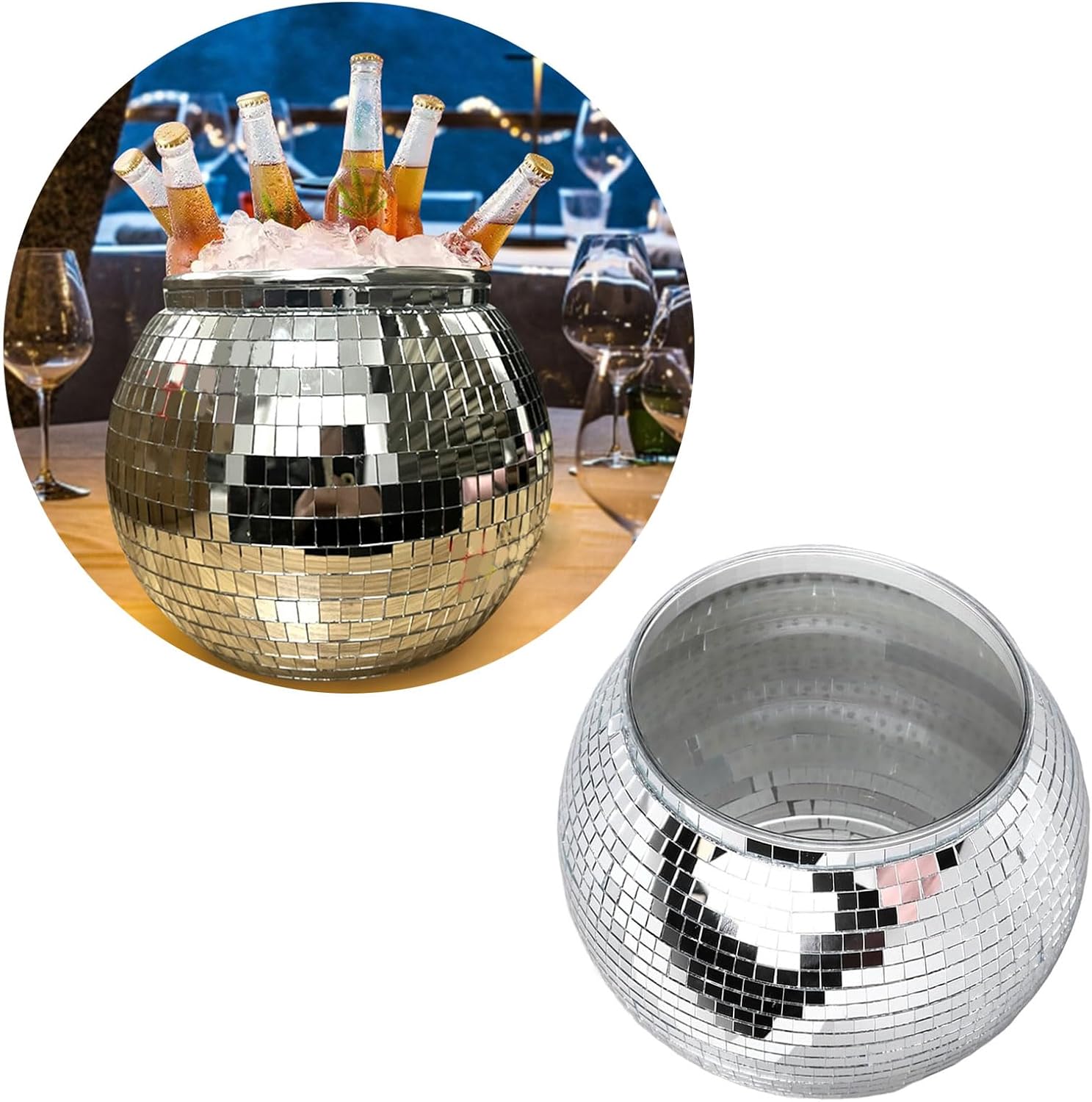 Beverage Ice Bucket Fashion Discos Champagnes Beverage Tub Drink Coolers Wine Supplies for Restaurant Wine