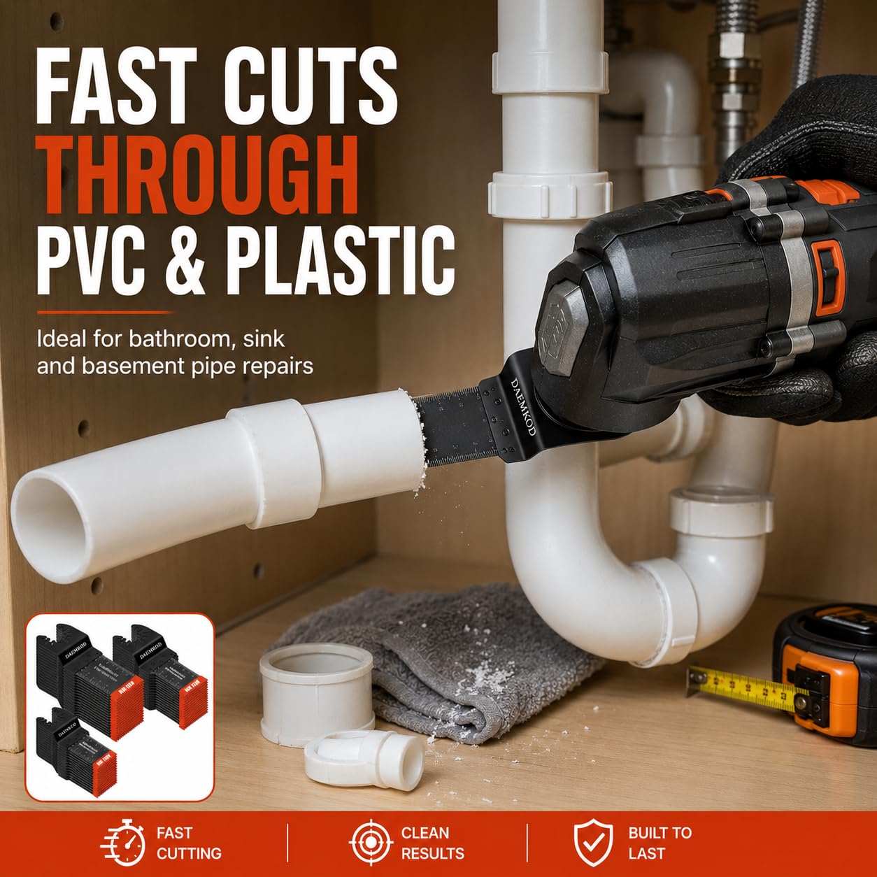 Paquete de 100 hojas de sierra oscilantes bimetálicas para corte de metal, cuchillas multiherramienta de 34 mm para madera dura, plástico, kits de cuchillas multiherramienta para accesorios de