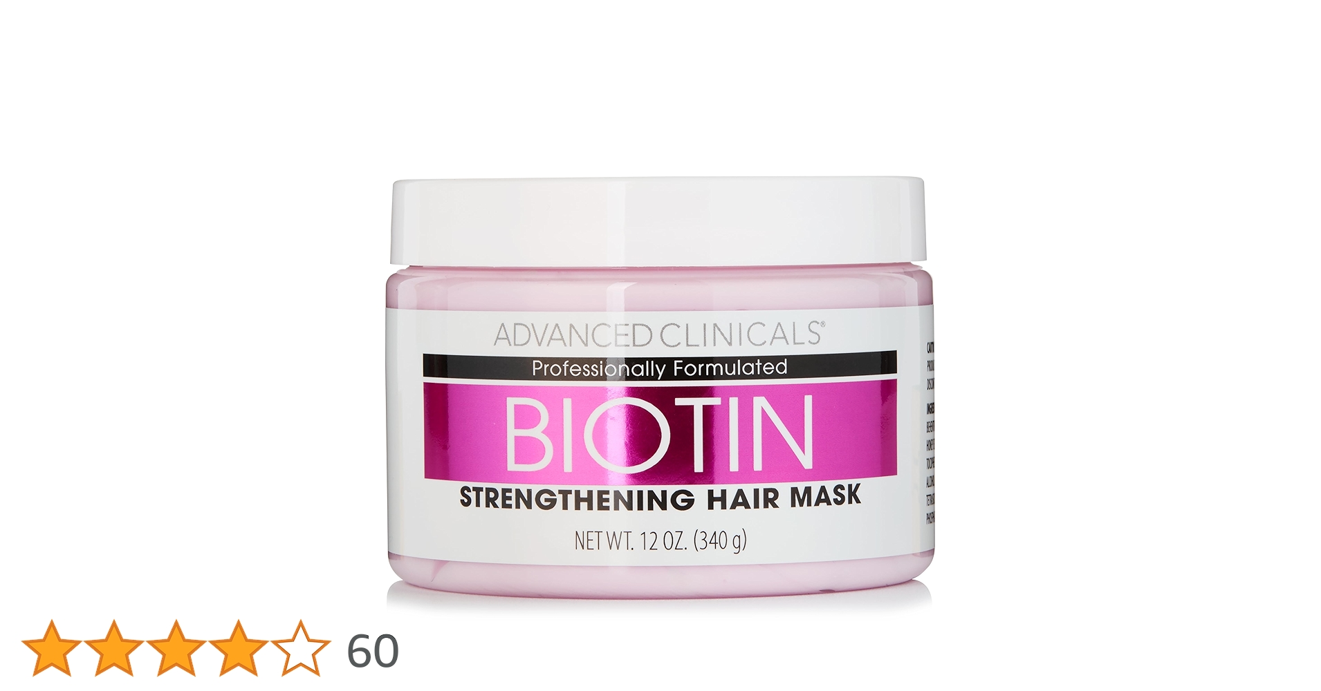 Amazon | 【日本公式】 Advanced Clinicals ビオチン ヘアマスク