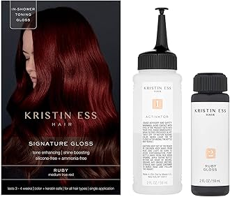 Kristin Ess Signature Hair Gloss - Ruby: Medium True Red