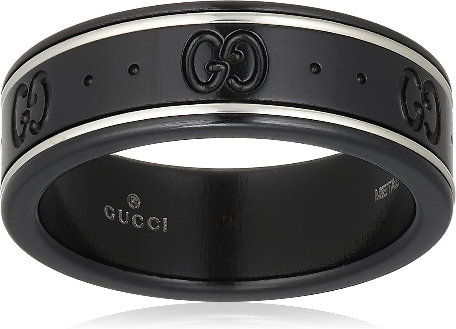 驚きの破格値SALE GUCCIリング GGアイコン K18ホワイトゴールド