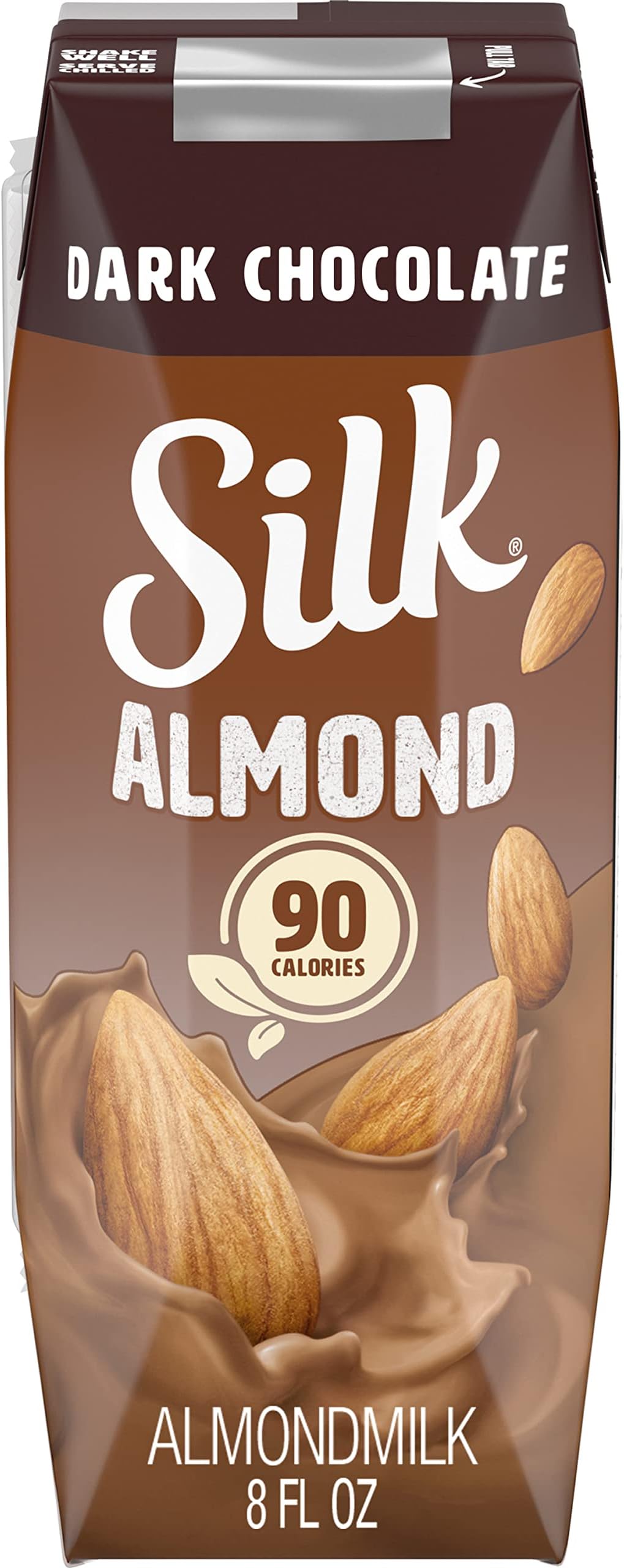 Shelf-Stable Almondmilk Singles, Dark Chocolate, Dairy-Free, Vegan, Non-GMO Project Verified, 8 oz. (Pack of 18)