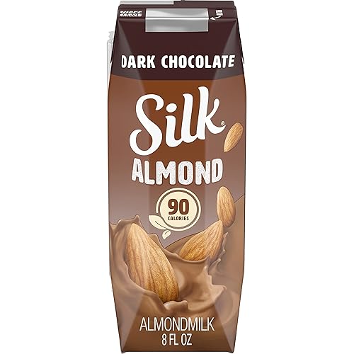 Silk Leche de almendras original orgánica 8 onzas líquidas paquete de 18