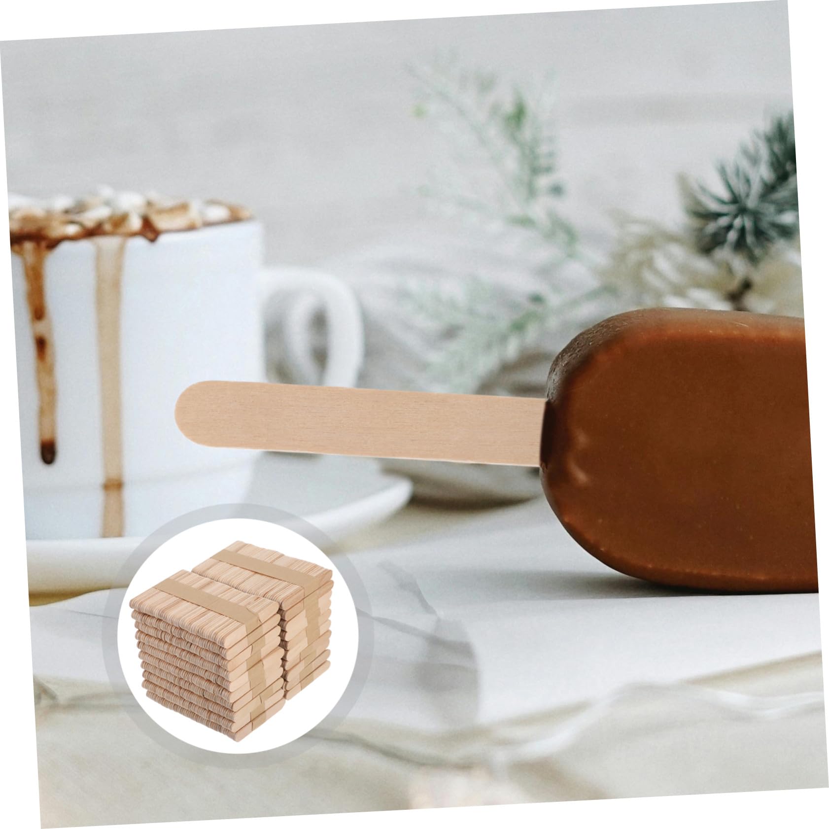Bâtonnets de Bois pour Loisirs Créatifs, 1000 Pièces, Modèle