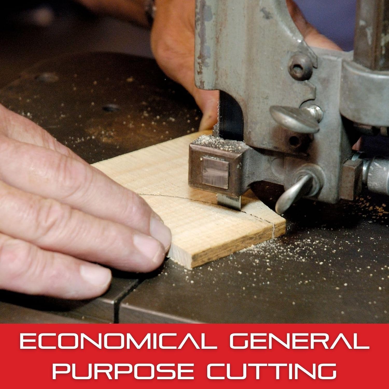 Starrett Duratec SFB Band Saw Blade with Carbon Steel - Regular Tooth, Raker Set, Neutral Rake - 11' 6" Length, 3/4" Width, .032" Thickness, 10 TPI - 91570-11-06