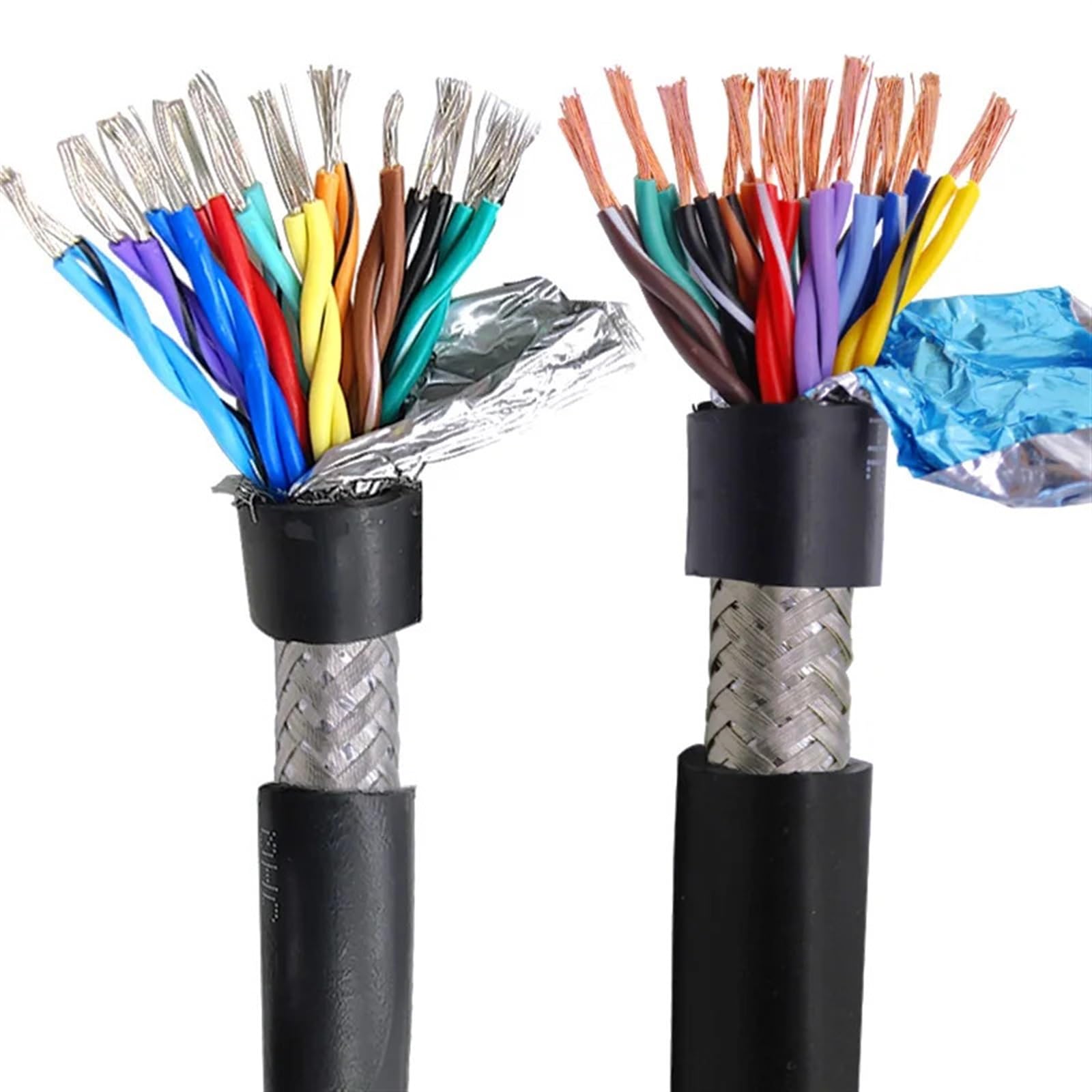 Kabel ekranowany, Ekranowany kabel ze skrętką z czystej miedzi