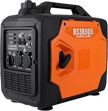 Notstromaggregat Benzin 3500W Inverter Stromerzeuger Stromgenerator | Stromaggregat Generator 4-Takt 5,5 L leicht Digitaler Eco