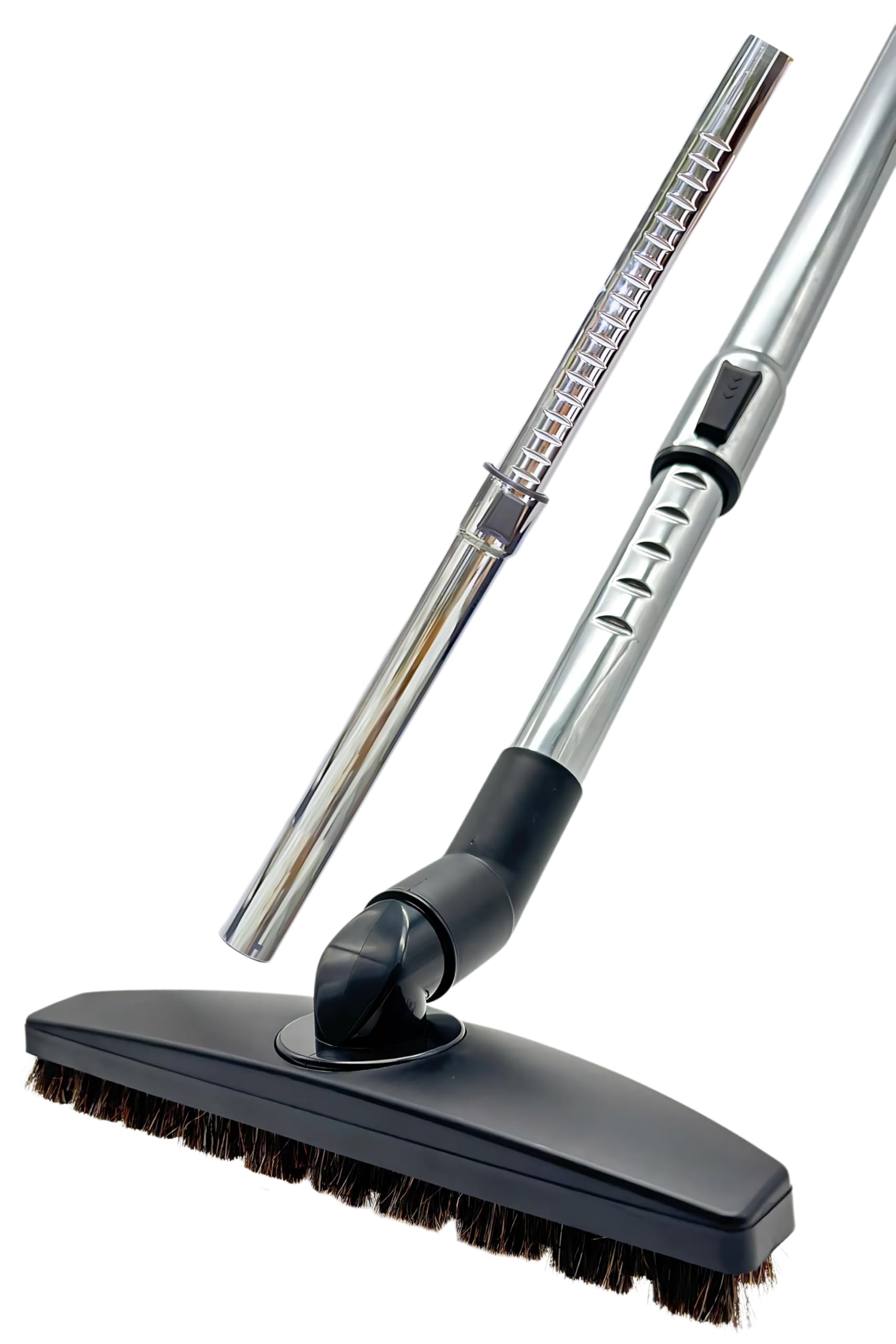 ( incomplete) Vacuum Floor Brush & Extension Wand for Vacuum Cleaners with 1 ¼ inch (1.25'') (32mm) Inner Diameter with Horse Hair Soft Bristles - Hardwood Floor Attachment & Vacuum Extension Tube