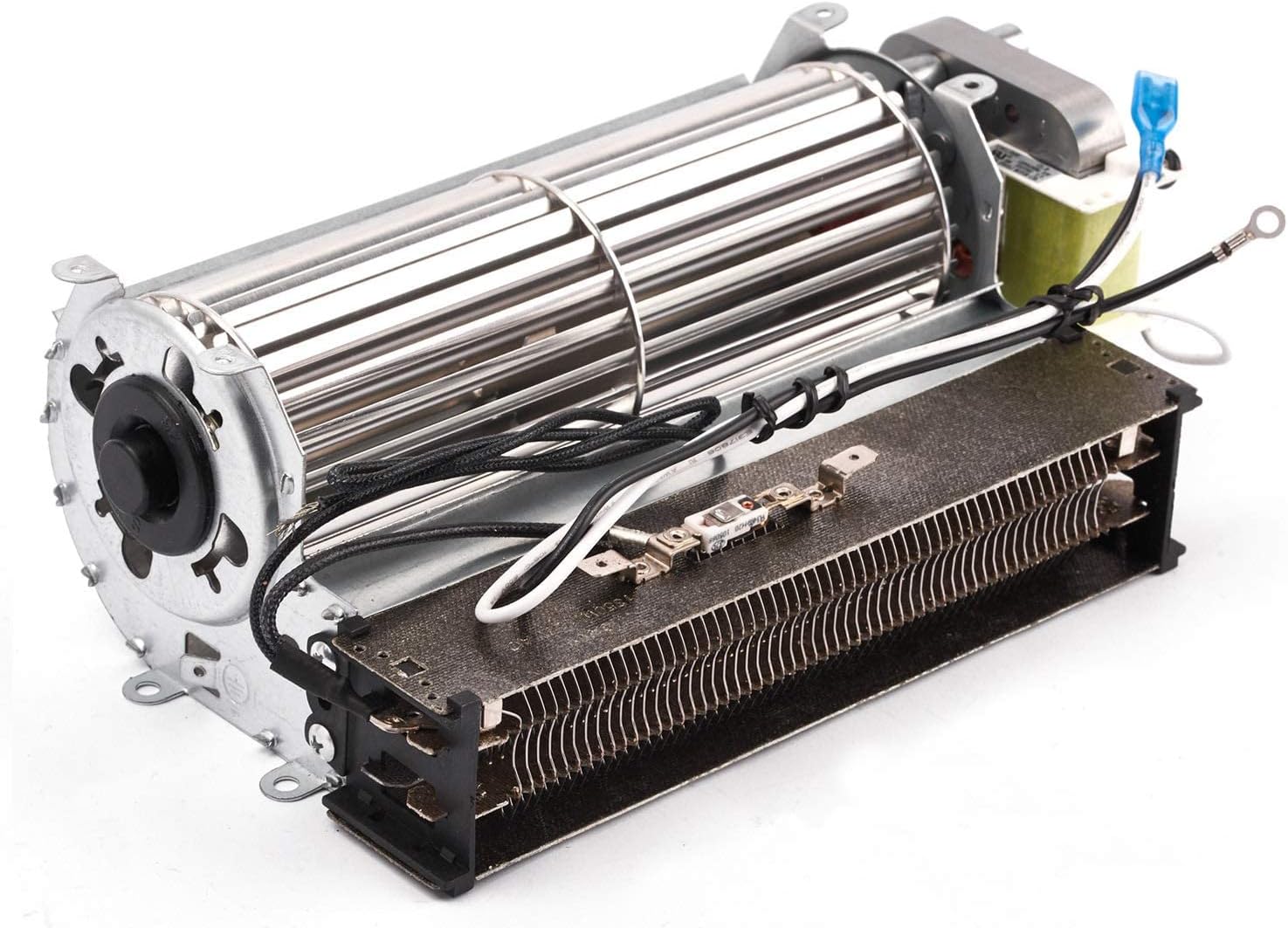 Replacement Fireplace Fan Blower and Heating Element for Twinstar Electric Fireplace, Wood