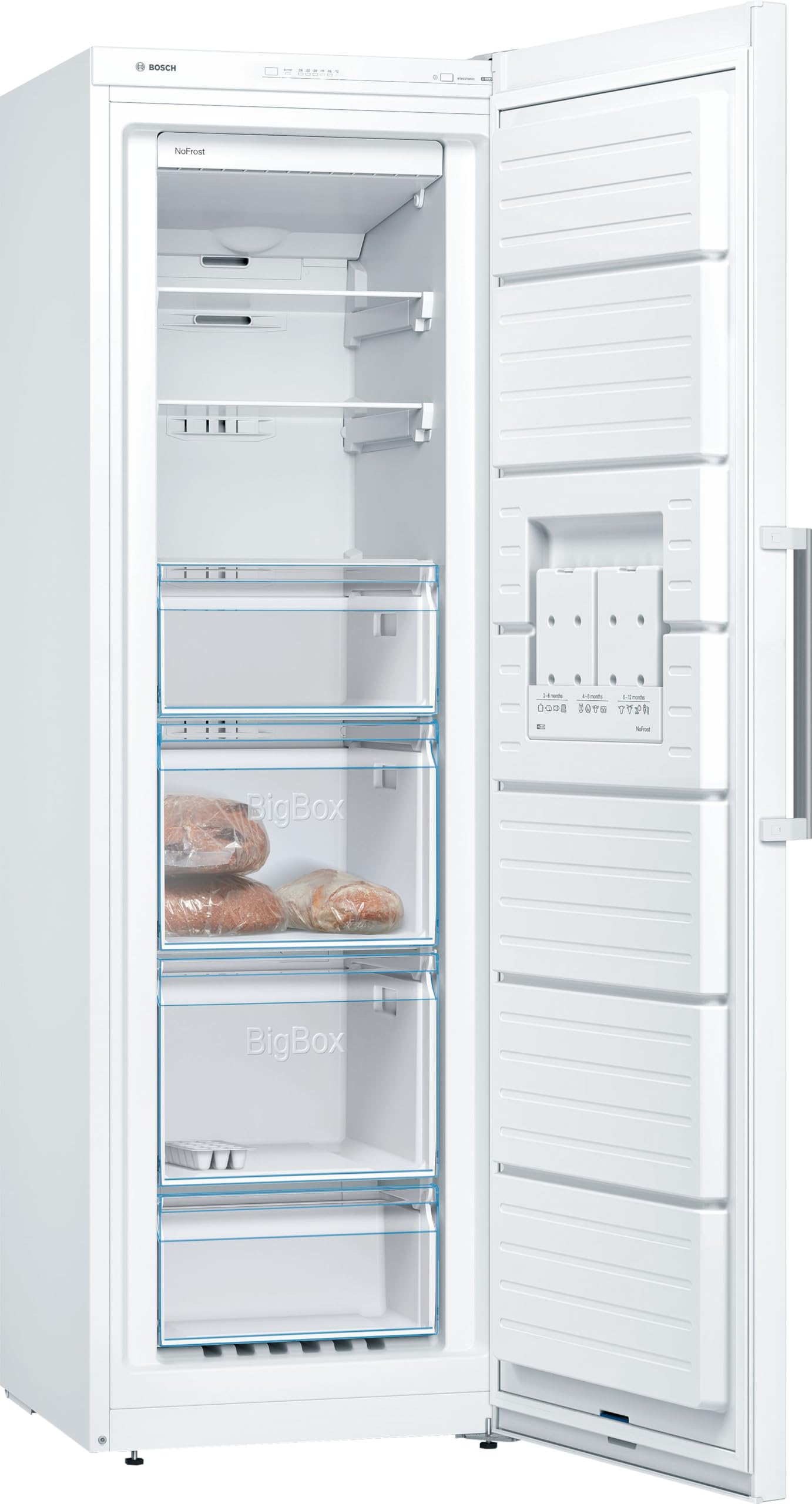 Bosch GSN36CWEP Série 4 - Congélateur armoire, pose-libre, 4 tiroirs