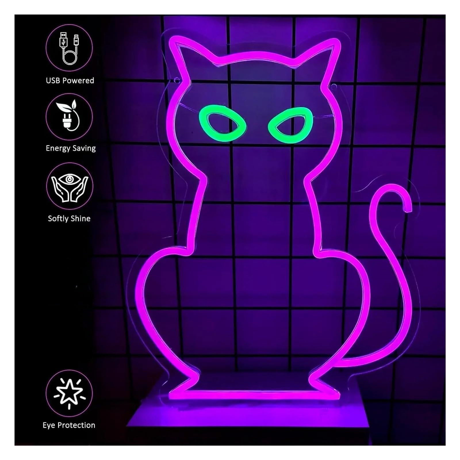 猫 ネオンサイン ライトNEON SIGN ビールバー 装飾壁 インテリア Amazon.co.jp: 猫 ネオンサイン ライト CAT NEON SIGN ビール