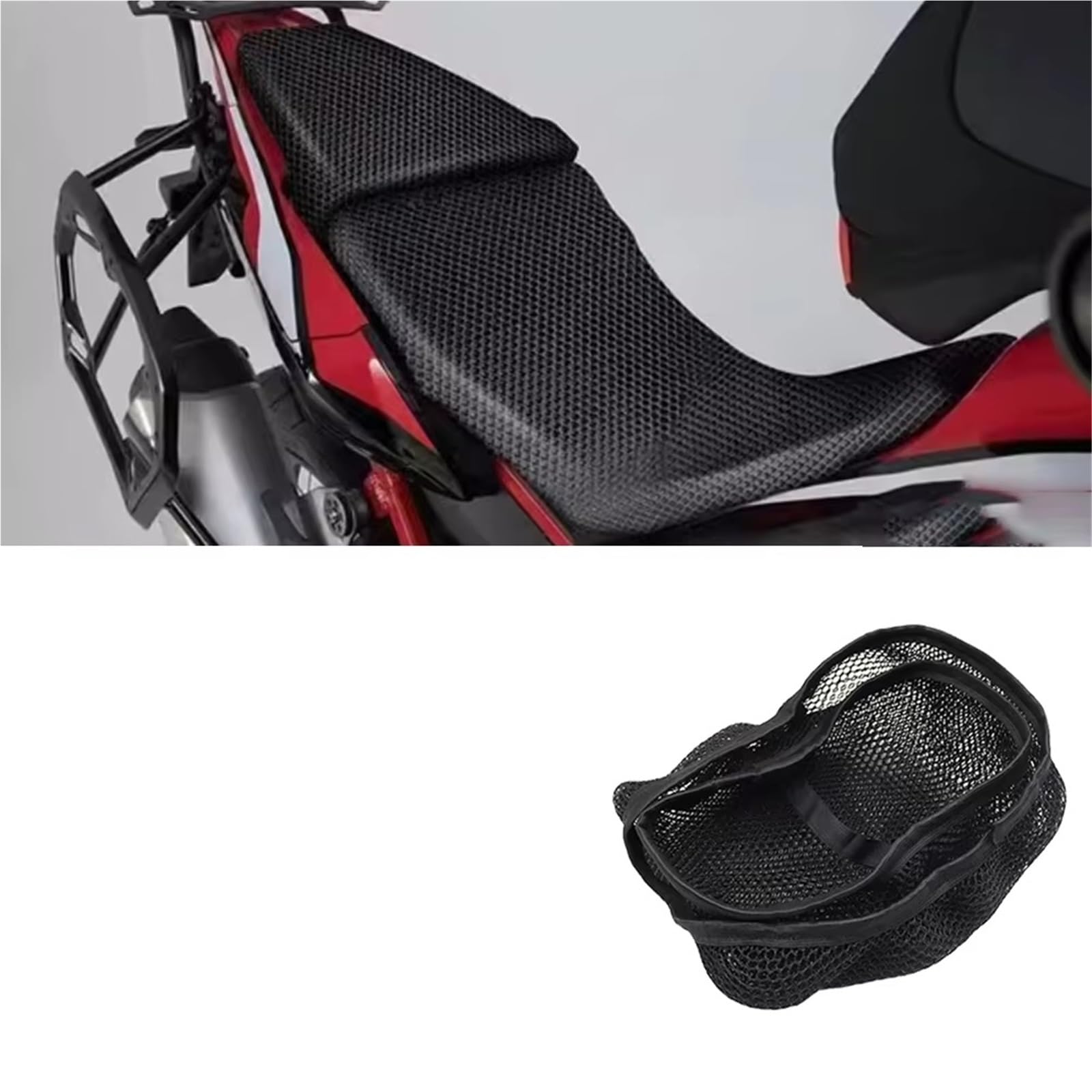 Moto Copri Sedili Per CRF1100L Per L'AFRICA Per TWIN 2020-2022 Copertura di Sede Del Motociclo Antiscivolo Traspirante Protezione Isolante Cuscino