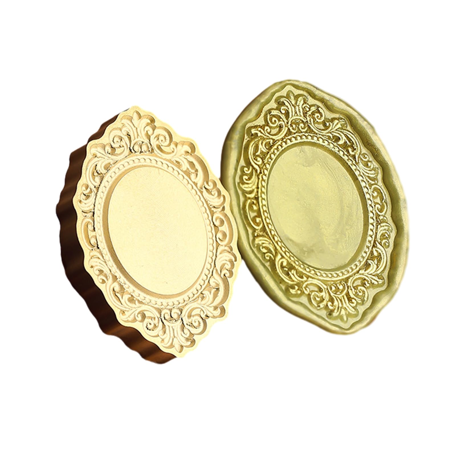 Vynetra D Photo Frame Lacquer Seal Hea Matte Frame Sealing Wax Stamp Hea Irregular Brass Hea Envelope Invitation Ecoration