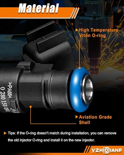 Miniatura 6 de 0280158091 3.5L 3.7L Inyectores de combustible aptos para Ford Fusion Flex Taurus Taurus X Edge 2007-2012, para-Lincoln MKZ MKX MKT MKS 2007-2012,