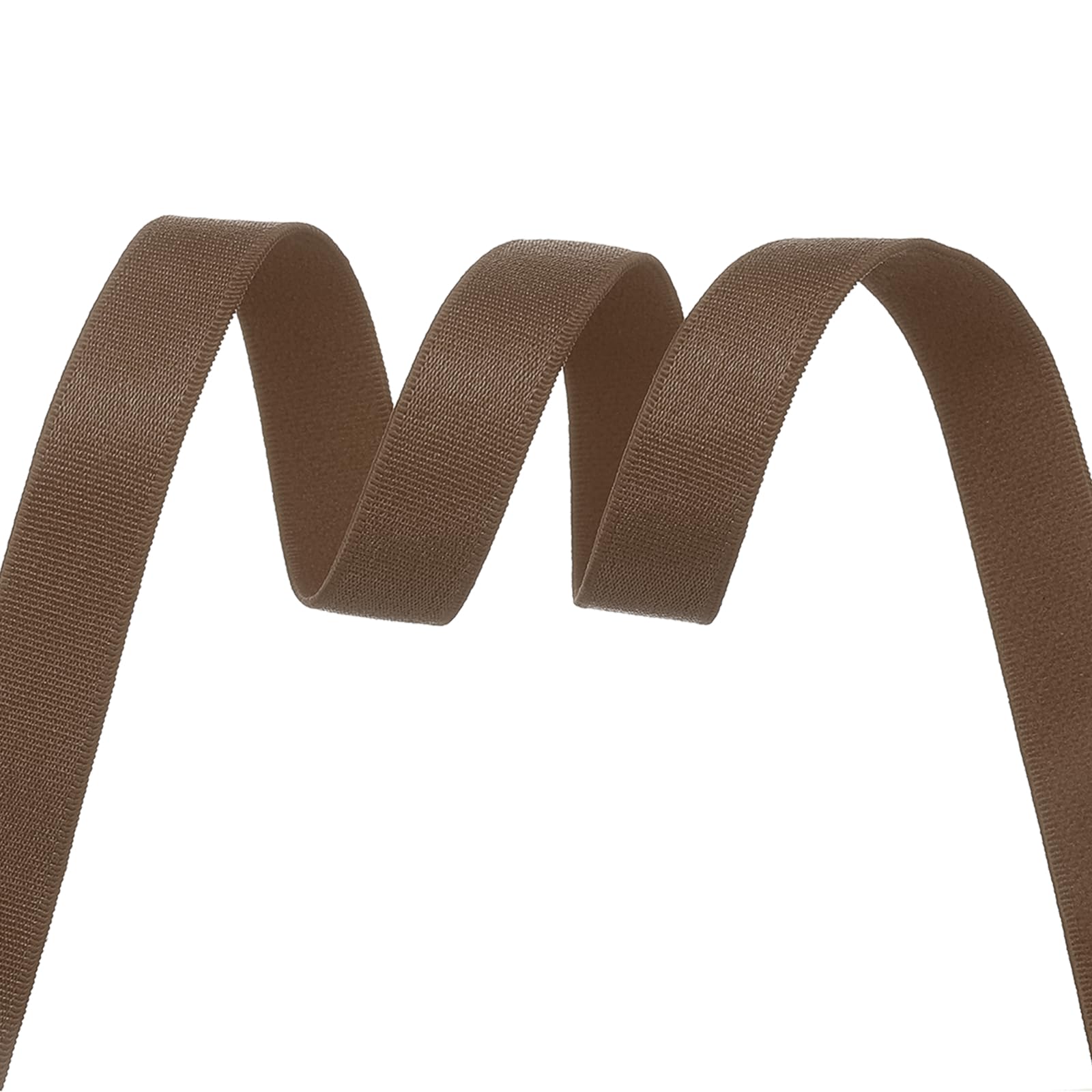 Sangle élastique de soutien-gorge marron en nylon 1,9 cm x 20 m pour couture de sous-vêtements