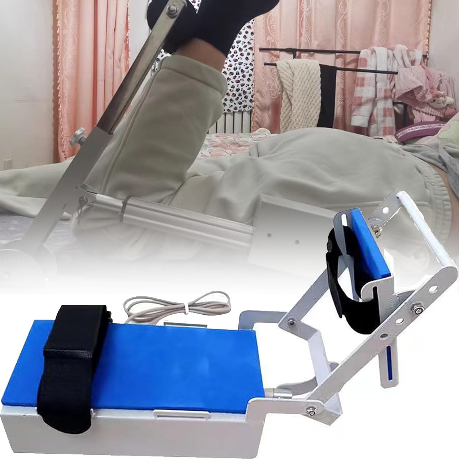 Urządzenie Do Rehabilitacji Nóg I Kolan Brace Electric Leg Knees Z Pilotem, Regulacja Kąta 0°-170° I Prostowanie Ćwiczenie 0±5°